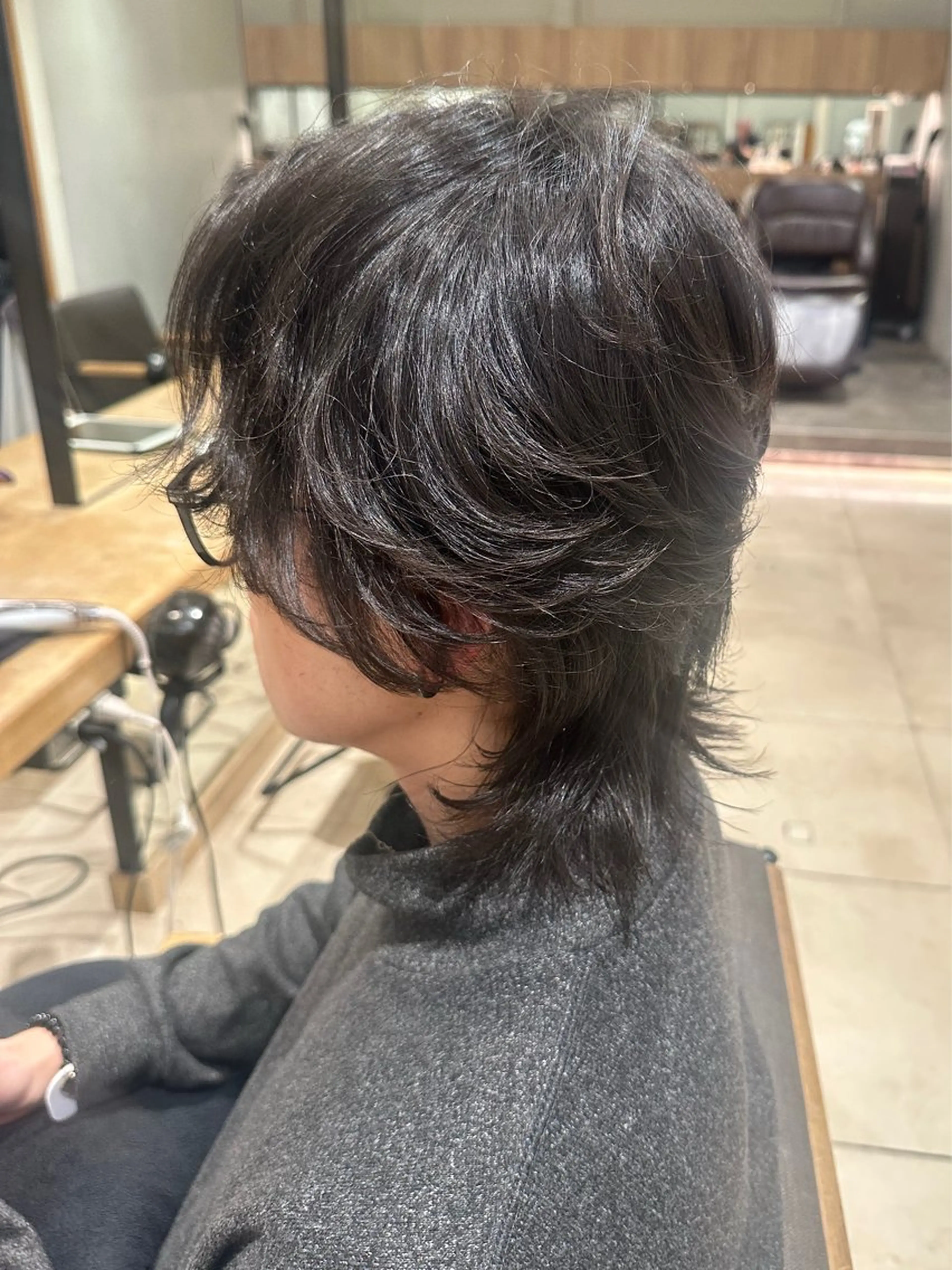 メンズ メンズウルフカット ウルフカット VIVIE【ヴィヴィ】所属・髪質改善/韓国風 レイヤー/田村祐樹のヘアスタイル