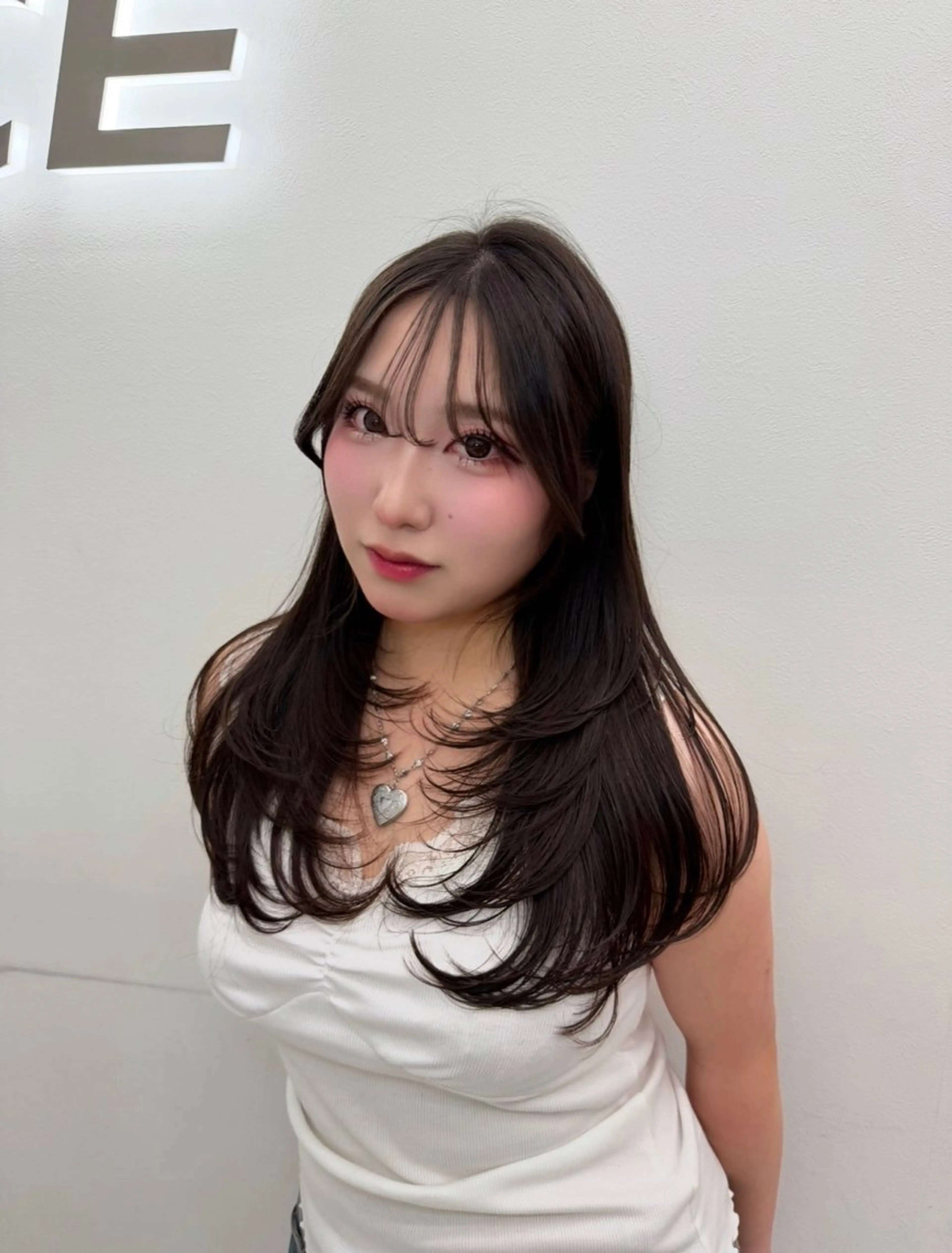 カラー 透ける透明感カラー 🎀anju/渋谷のヘアスタイル