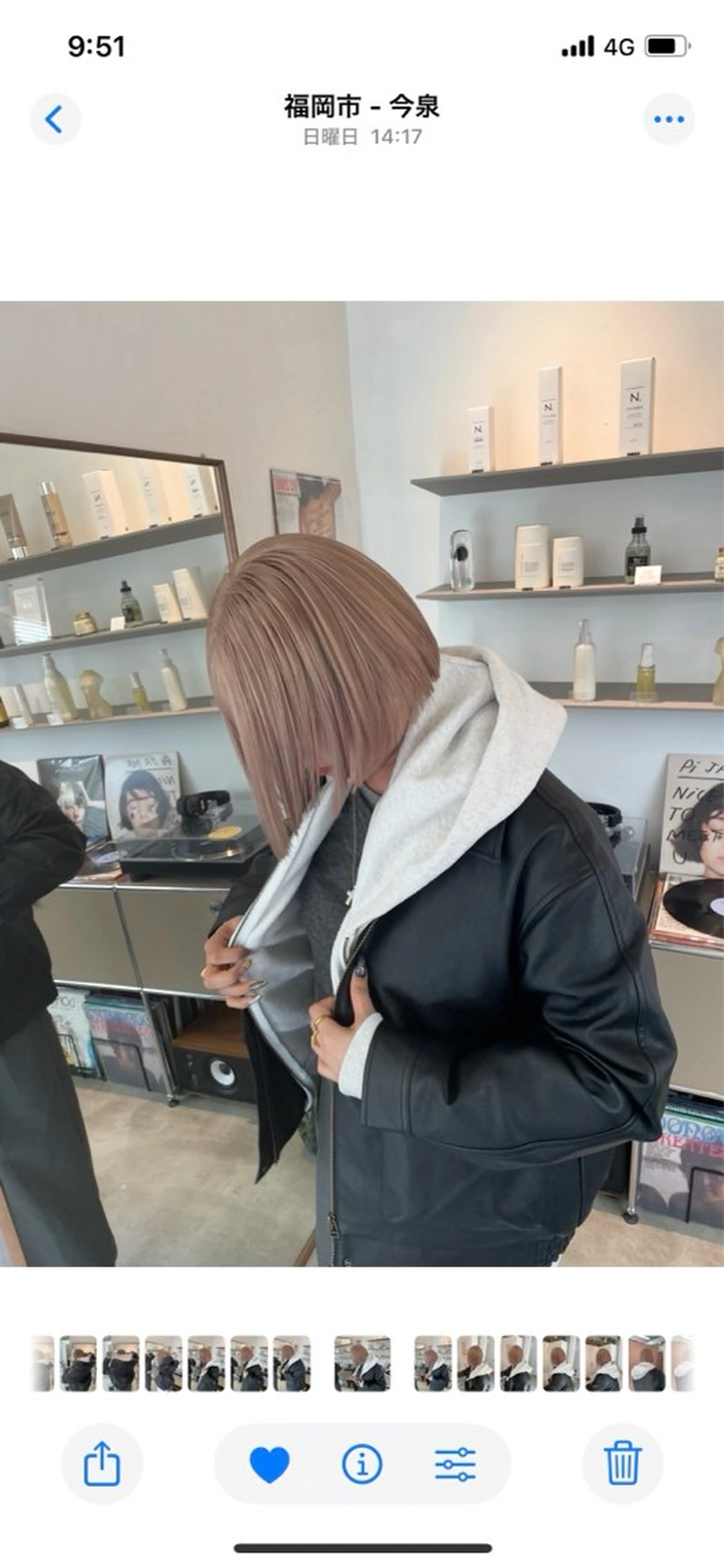 ショート 切りっぱなしボブ ボブ HITOMI 福岡パーマのヘアスタイル