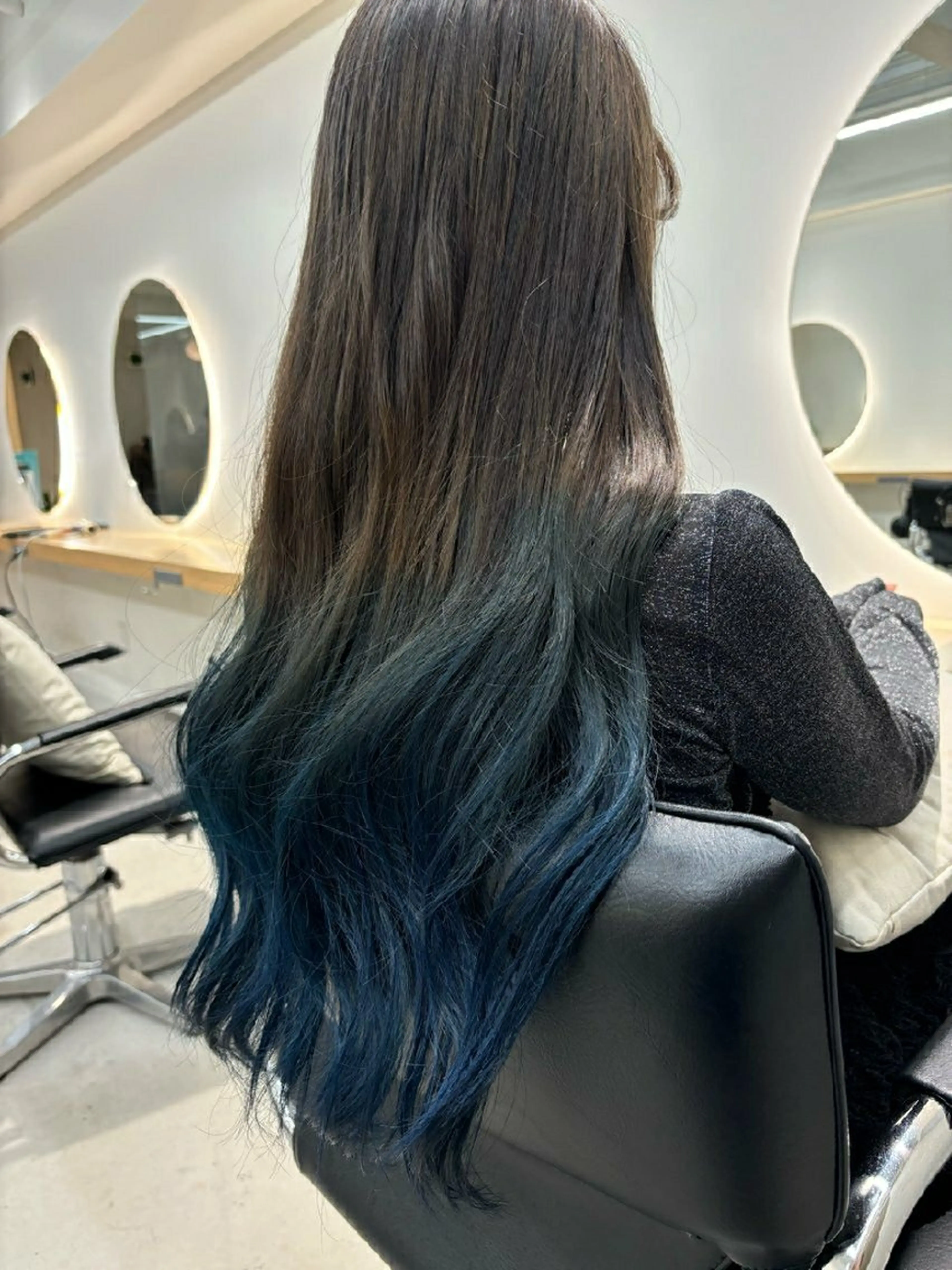 ロング カット ヘアカラー 透明感カラー×髪質改 善✨️町田築✨️のヘアスタイル