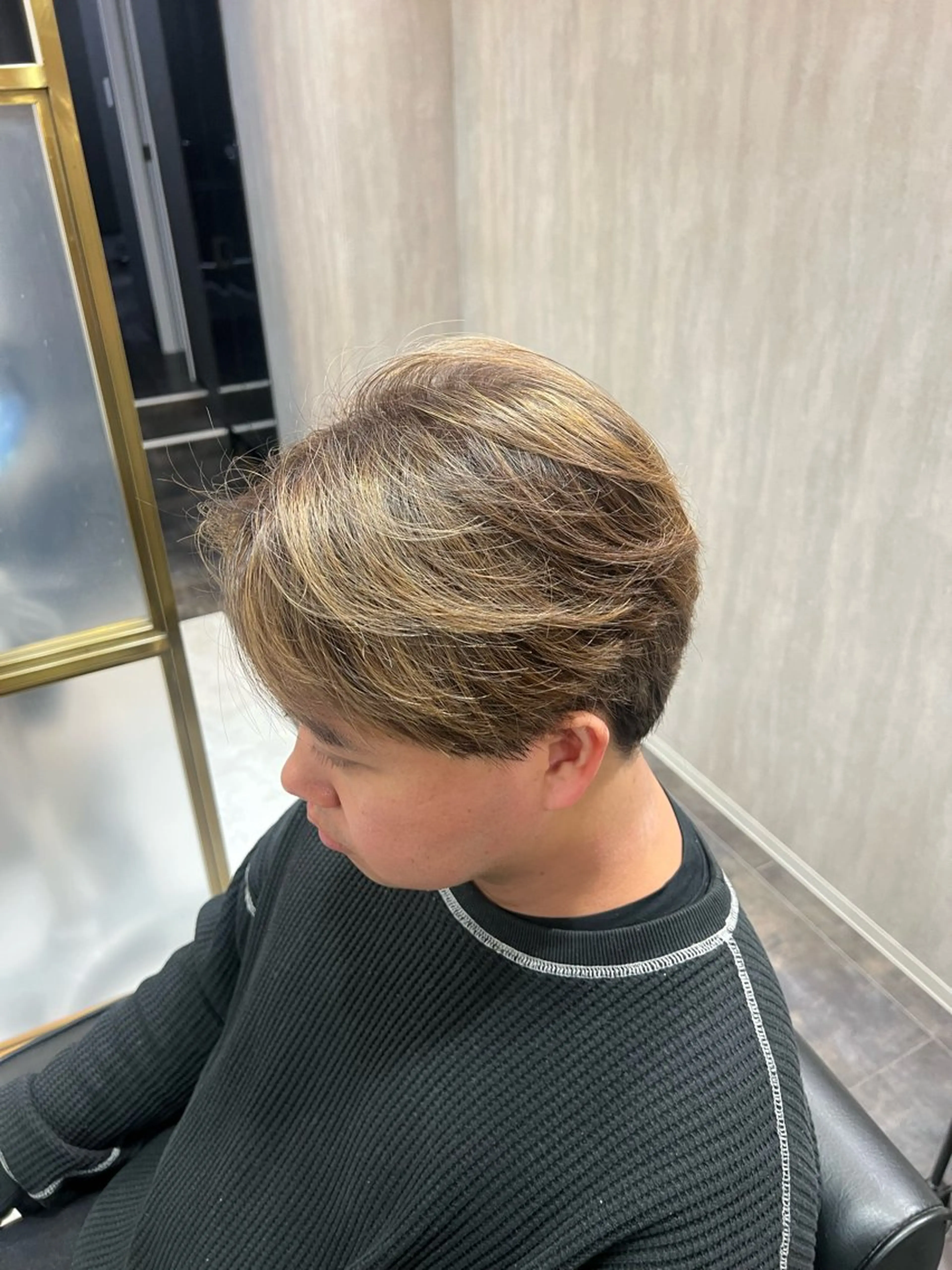 ミディアム カラー メンズ メンズ特化👨 細谷碧海のヘアスタイル