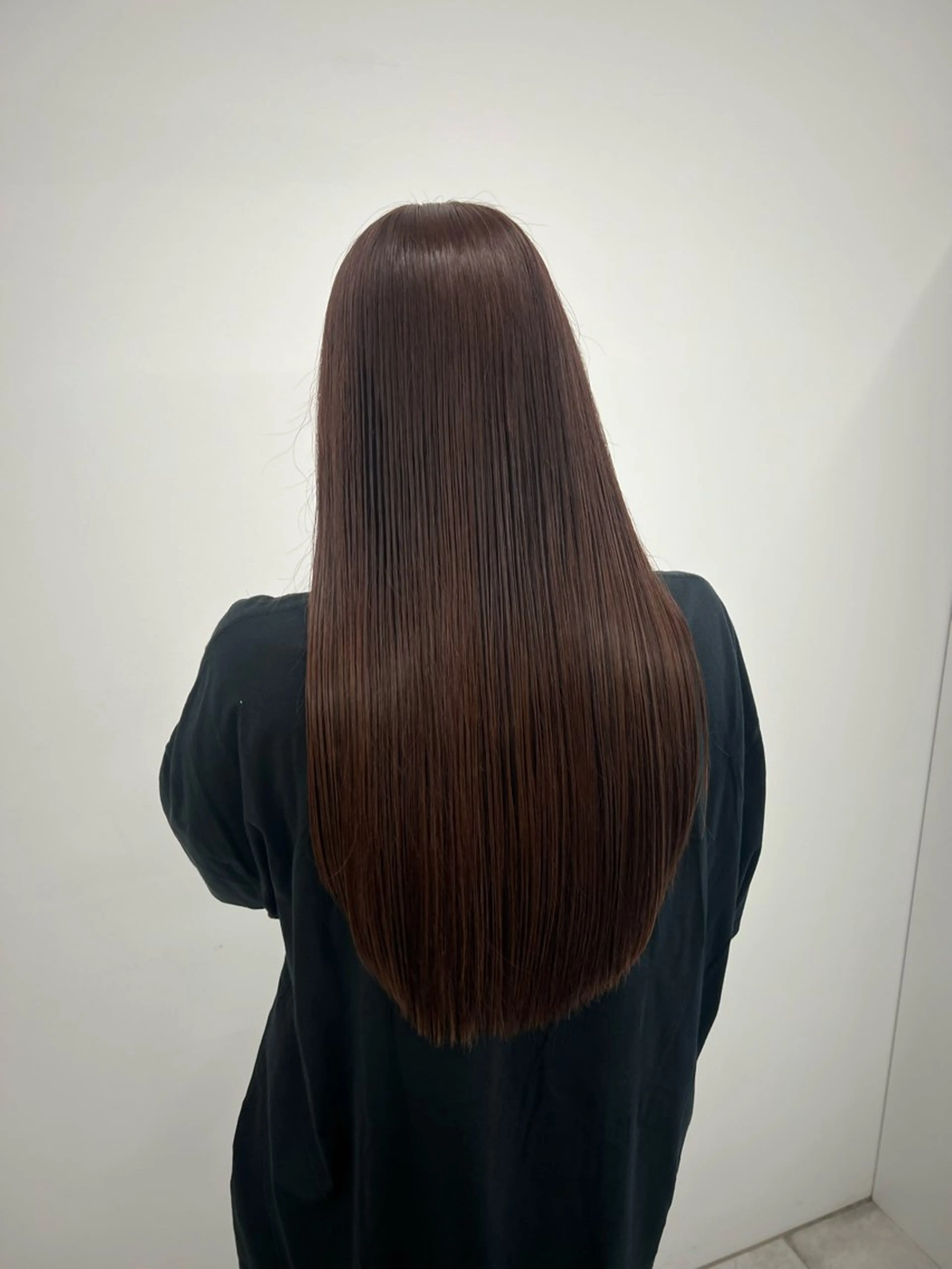 ロング カラー カット ヘアカラー トリートメント 赤みゼロ/透明感 カラー🌿KANTAのヘアスタイル