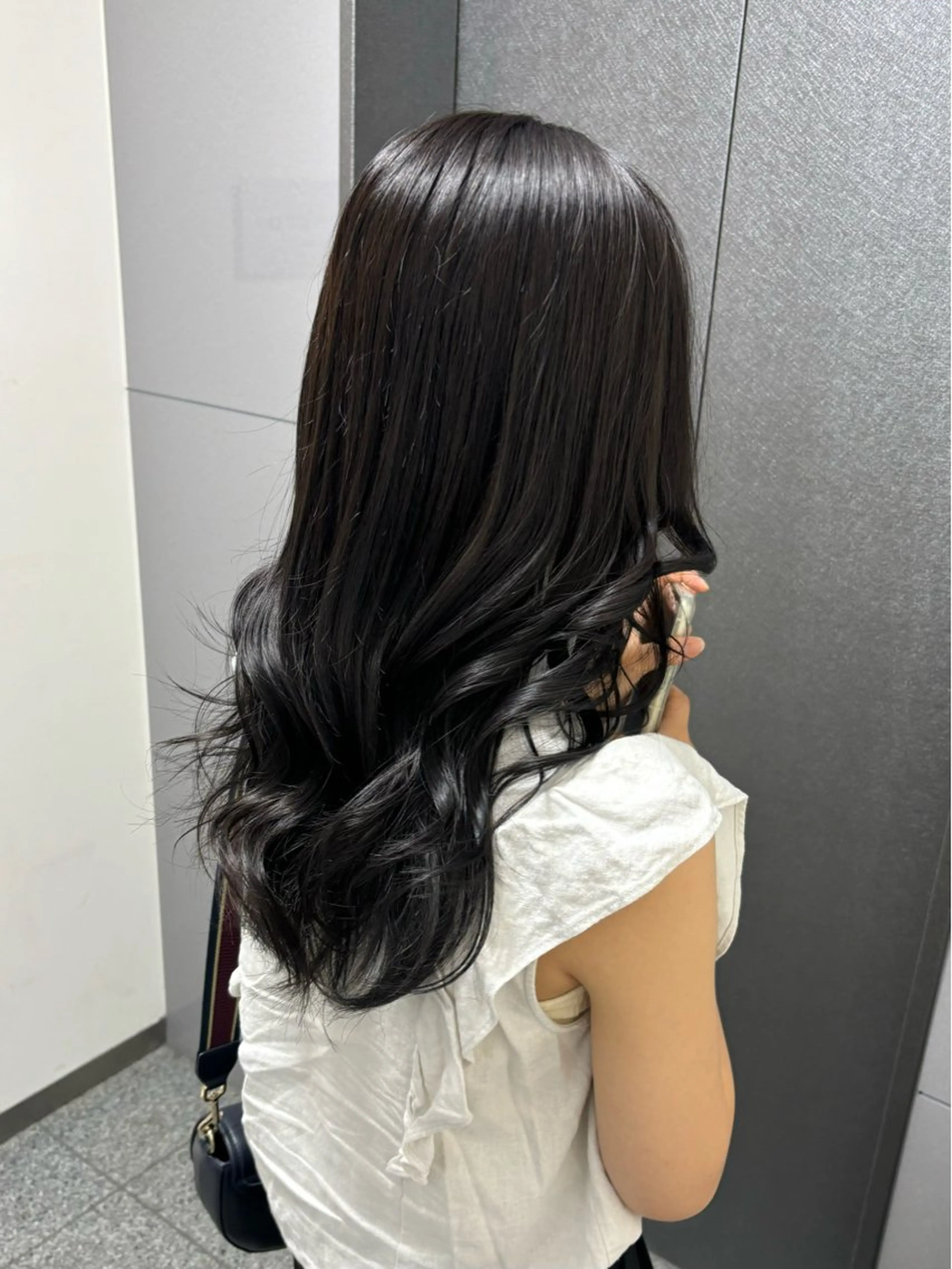 ロング カラー ヘアカラー トリートメント yui🥀/ボブ /ブリーチなしカラーのヘアスタイル