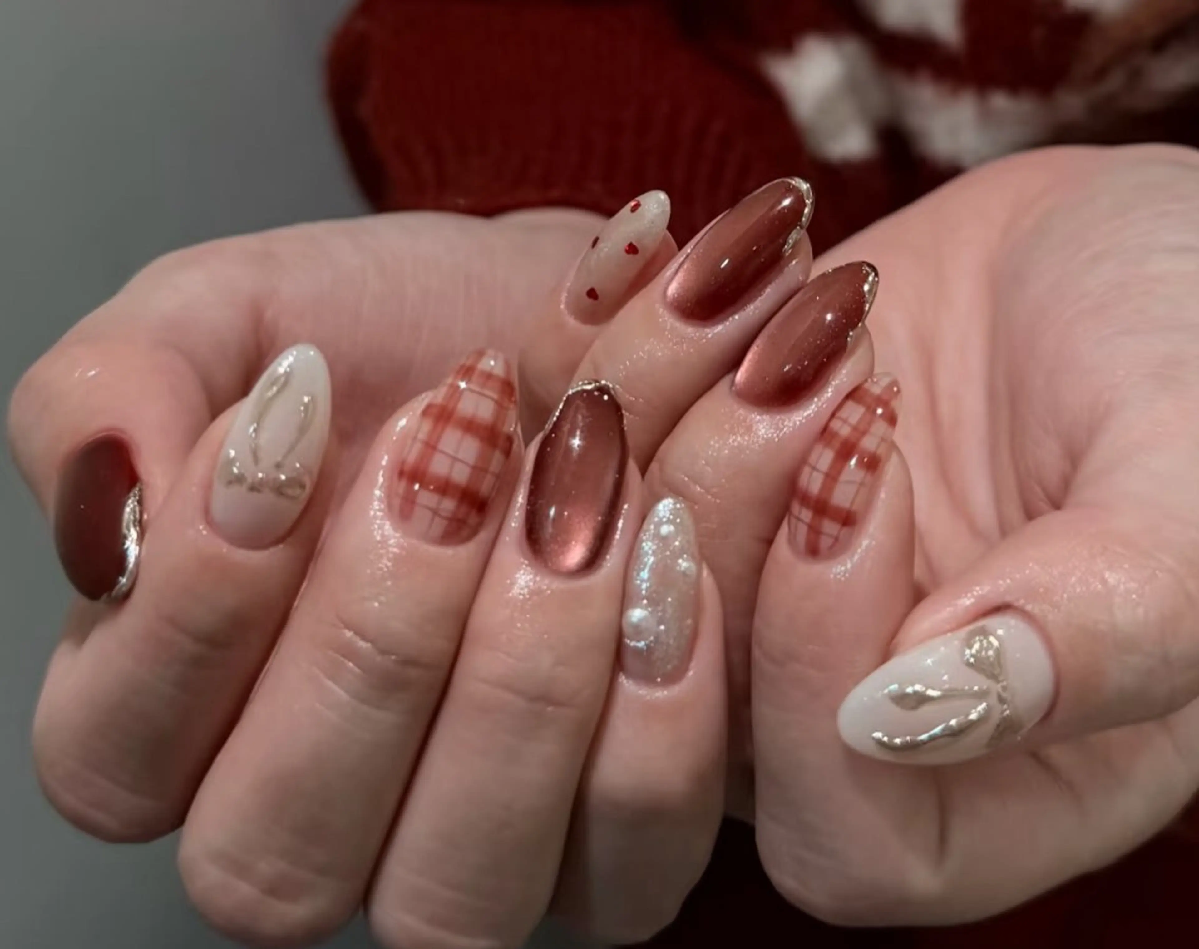 ネイル ハンドネイル ハンドケア 🍑 momo_nailのネイルデザイン