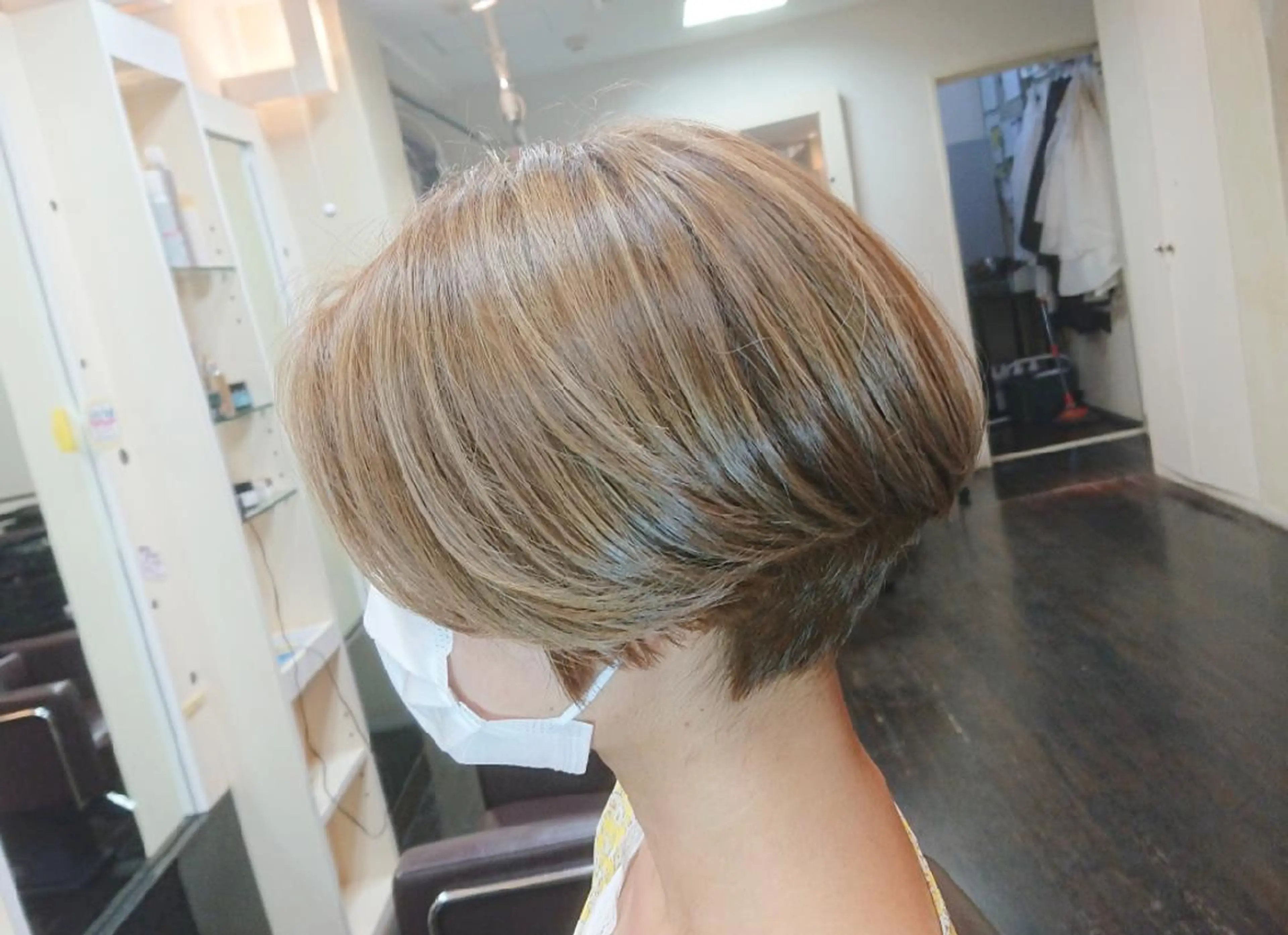 ショート ショートヘア 遠藤 史秋のヘアスタイル