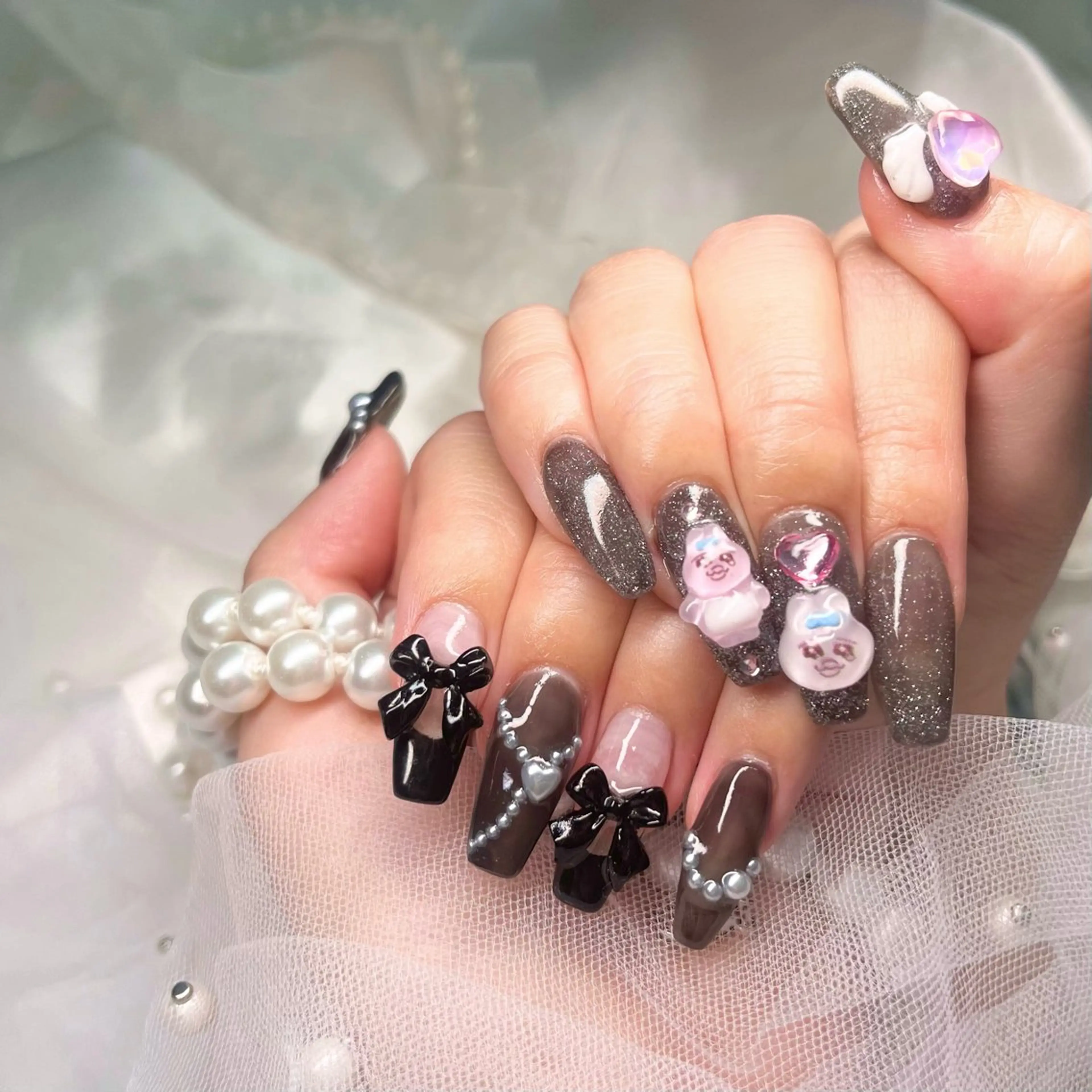 ネイル フラッシュネイル eclat 'kのネイルデザイン