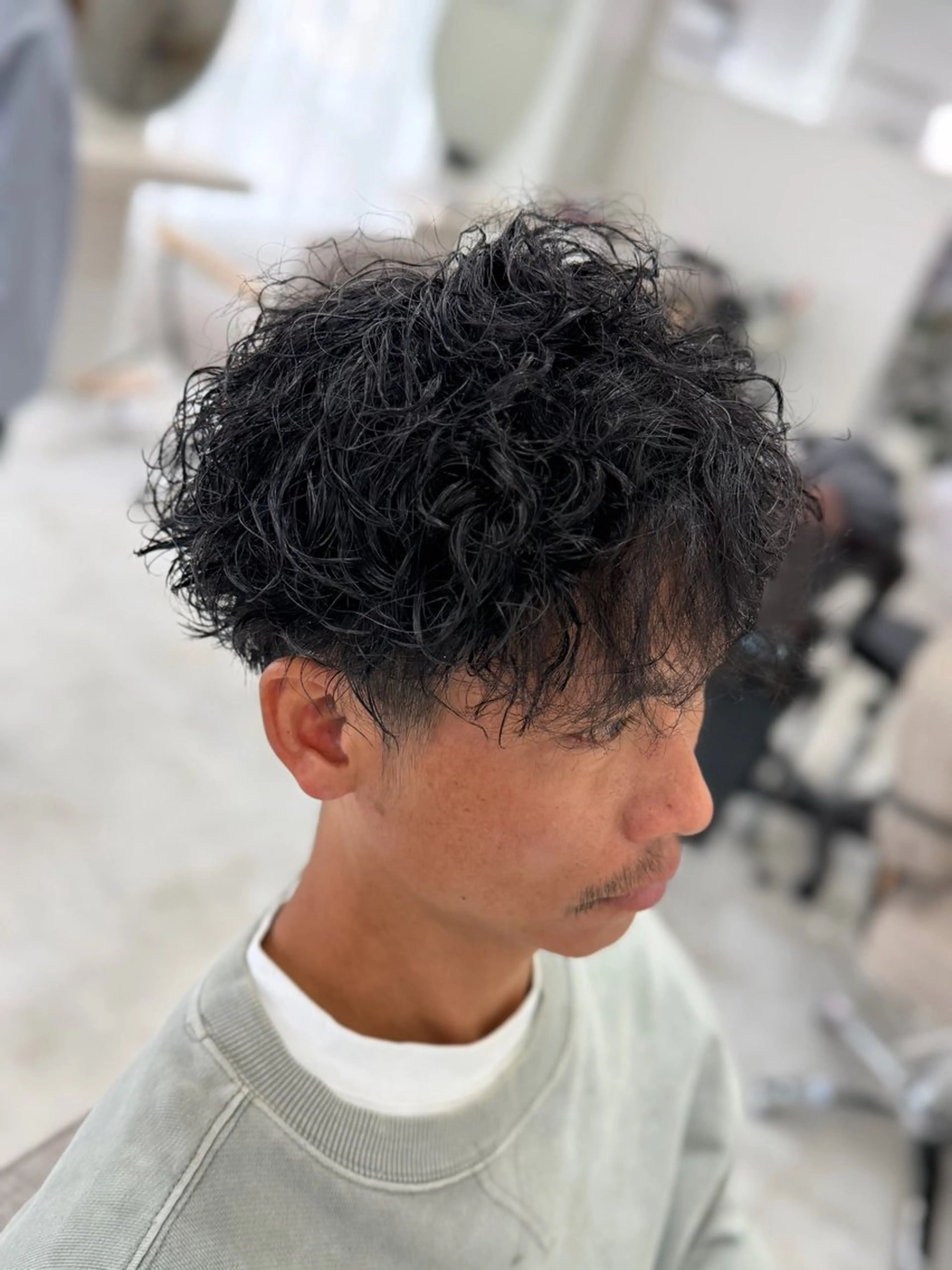 パーマ メンズ カット パーマ 城崎如哉/ /メンズスタイルのヘアスタイル