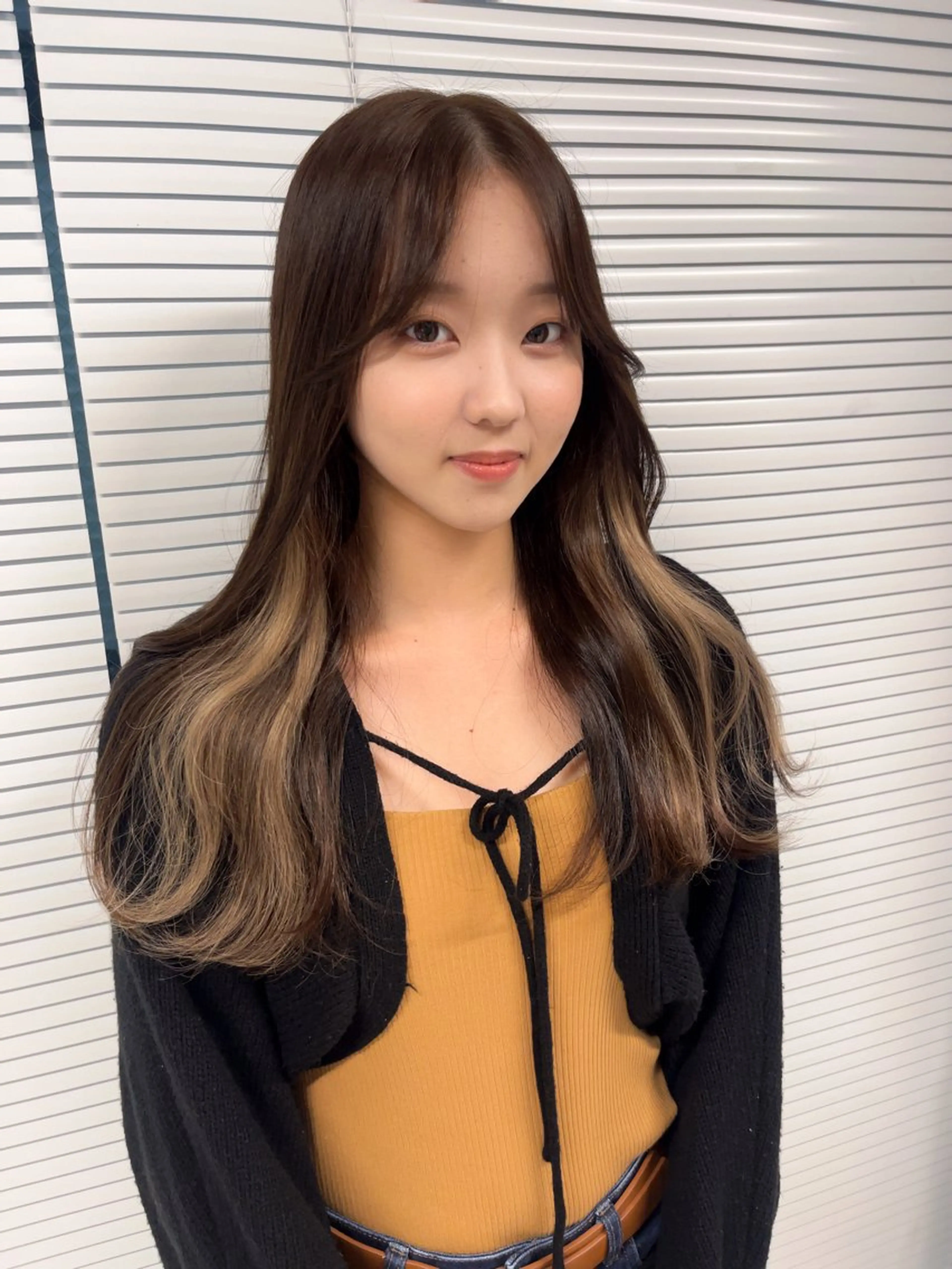 ロング カラー エクステ りおな/髪質改善/ カラー /平尾のヘアスタイル