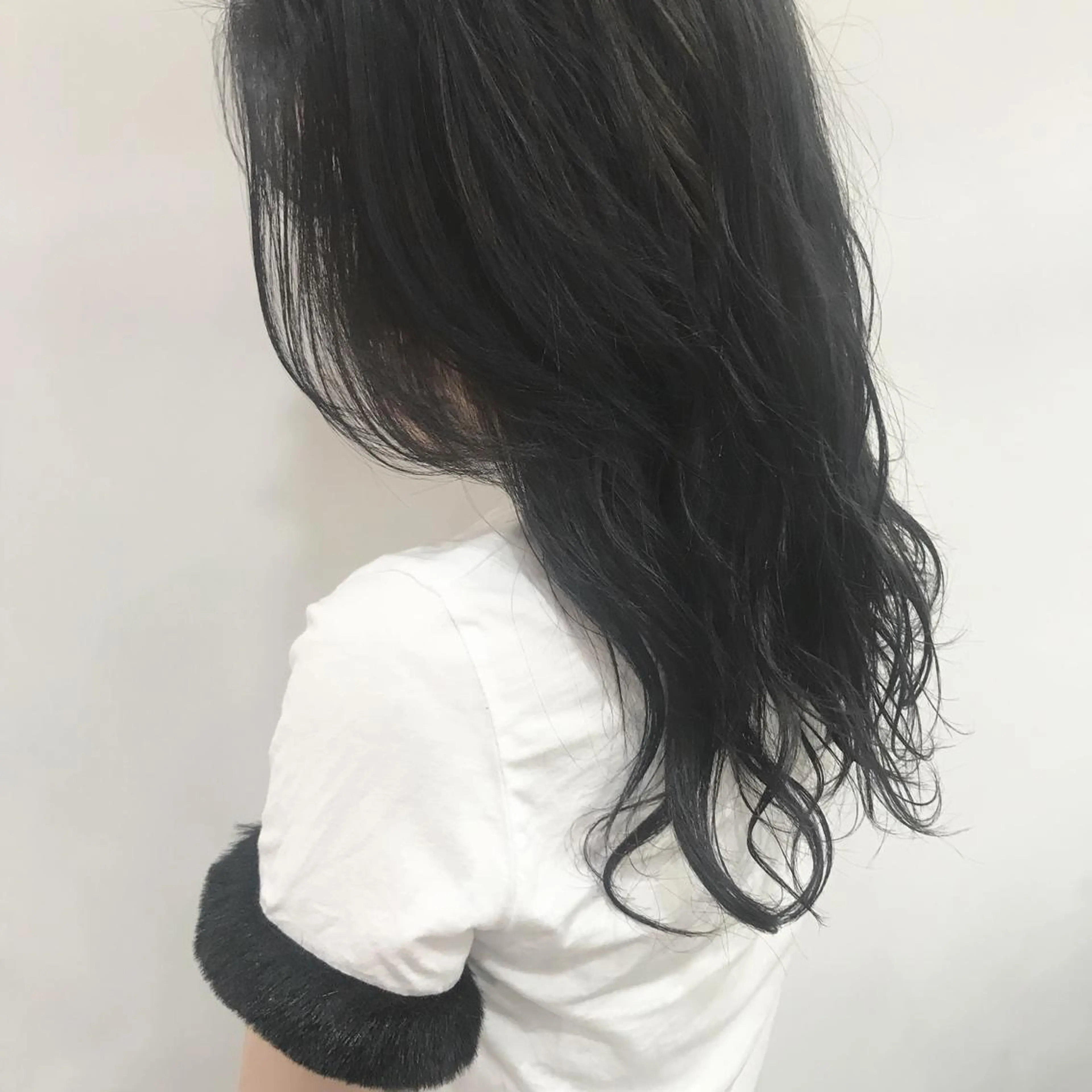 ロング カラー AMI ウルフパーマ/メンズのヘアスタイル