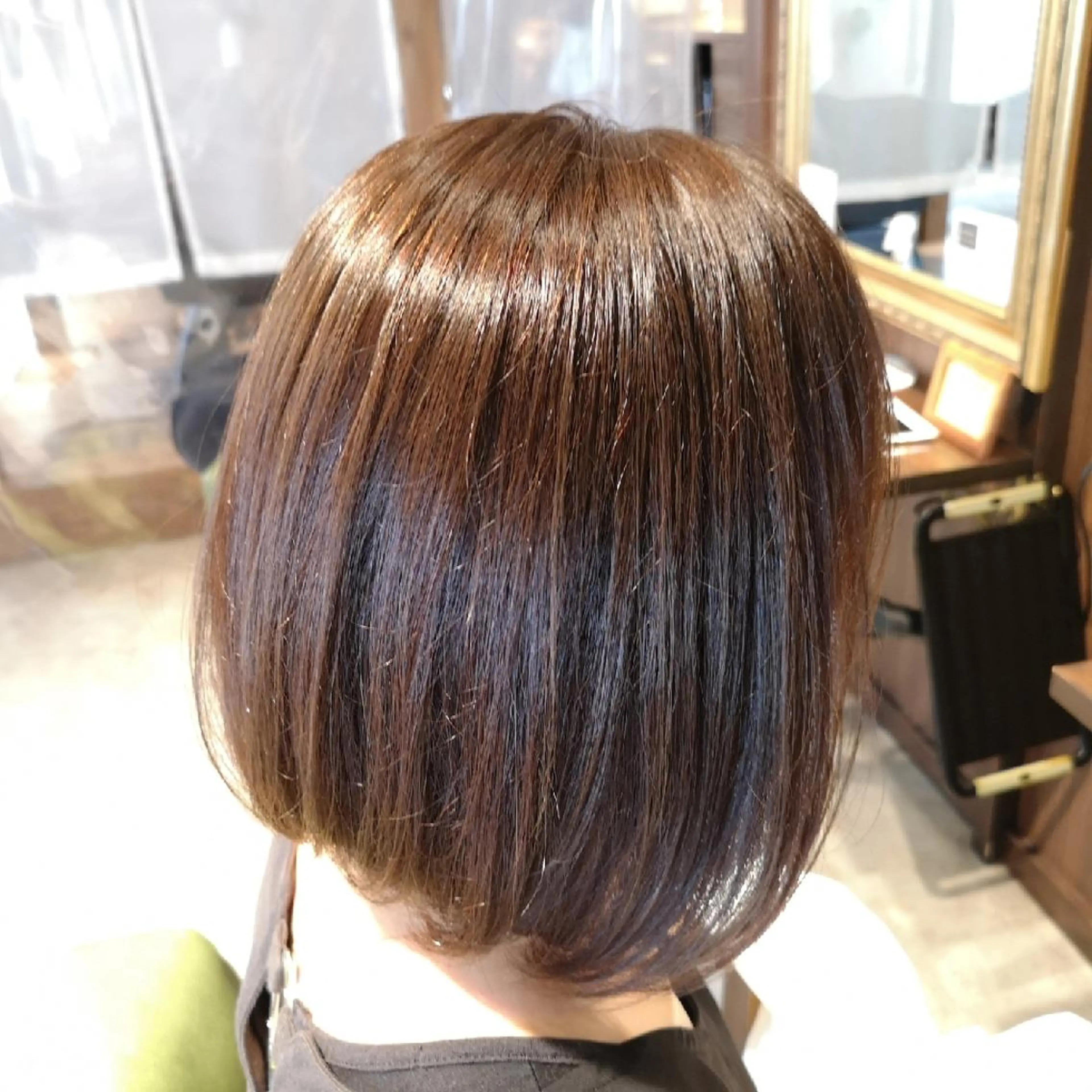 ミディアム カラー 透明感カラー イルミナカラー ボブ トリートメント ヘッドスパ ヘアセット ✨艶髪✖癒し✨🍀 miyazawaのヘアスタイル