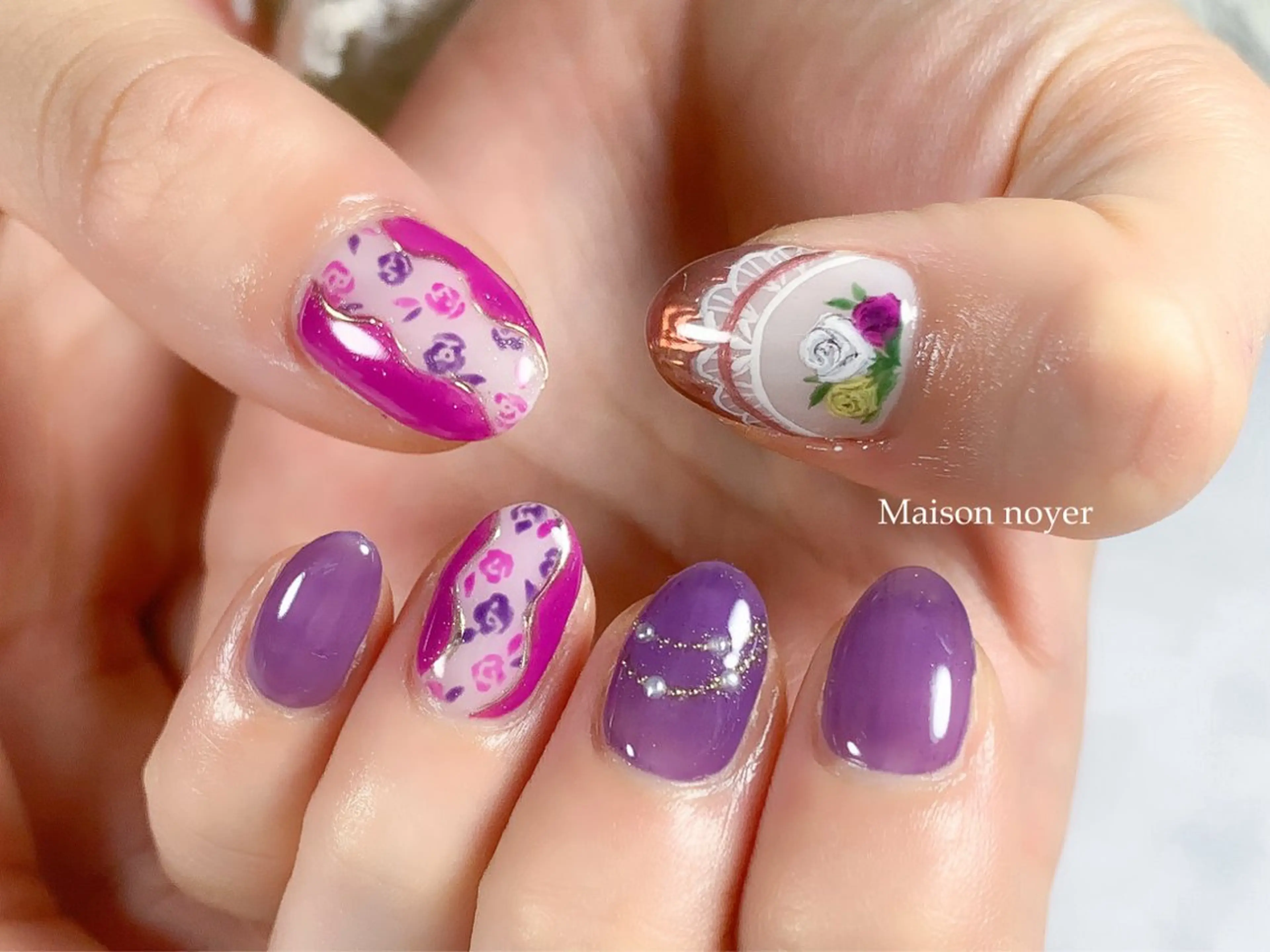 ネイル ハンドネイル Maison noyer所属・Maison noyerのネイルデザイン