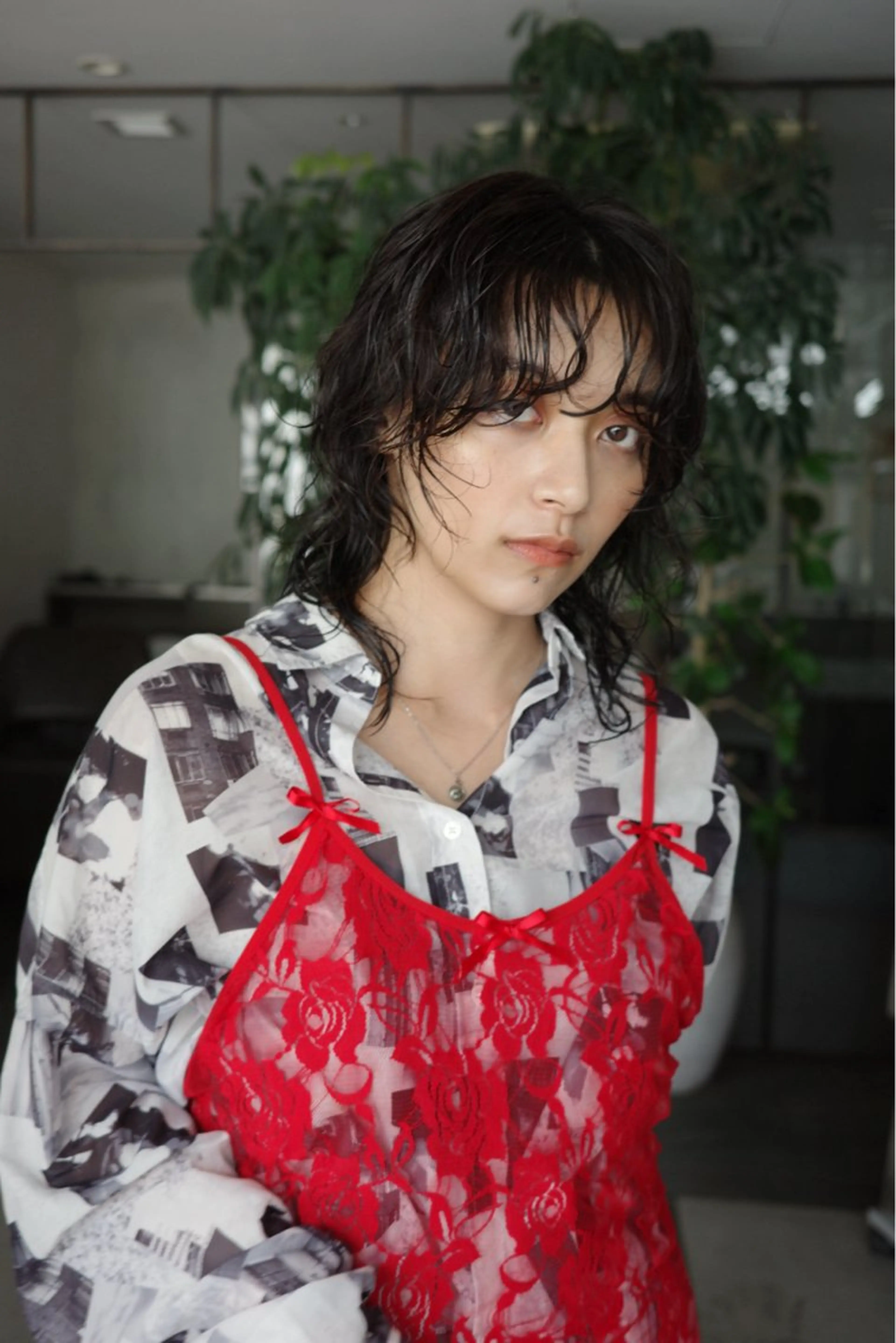 ミディアム パーマ ミディアムパーマ ボブ 外国人風カラー レイヤーカット ウルフカット 🌀渋谷ボブパーマ 🌀河野瑠太のヘアスタイル