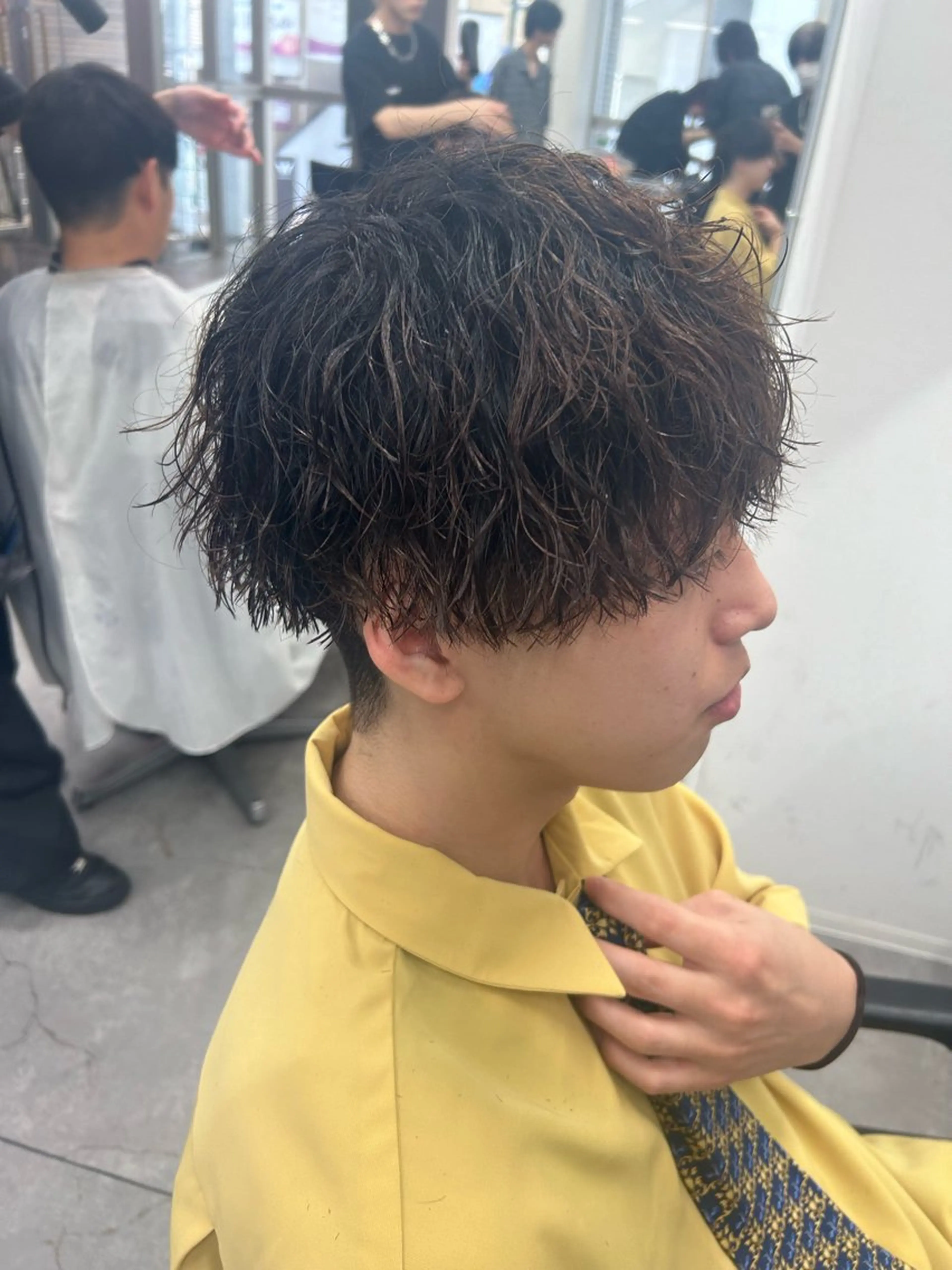 メンズ カット パーマ パーマ支持率No.1 ❤️‍🔥安成弾のヘアスタイル