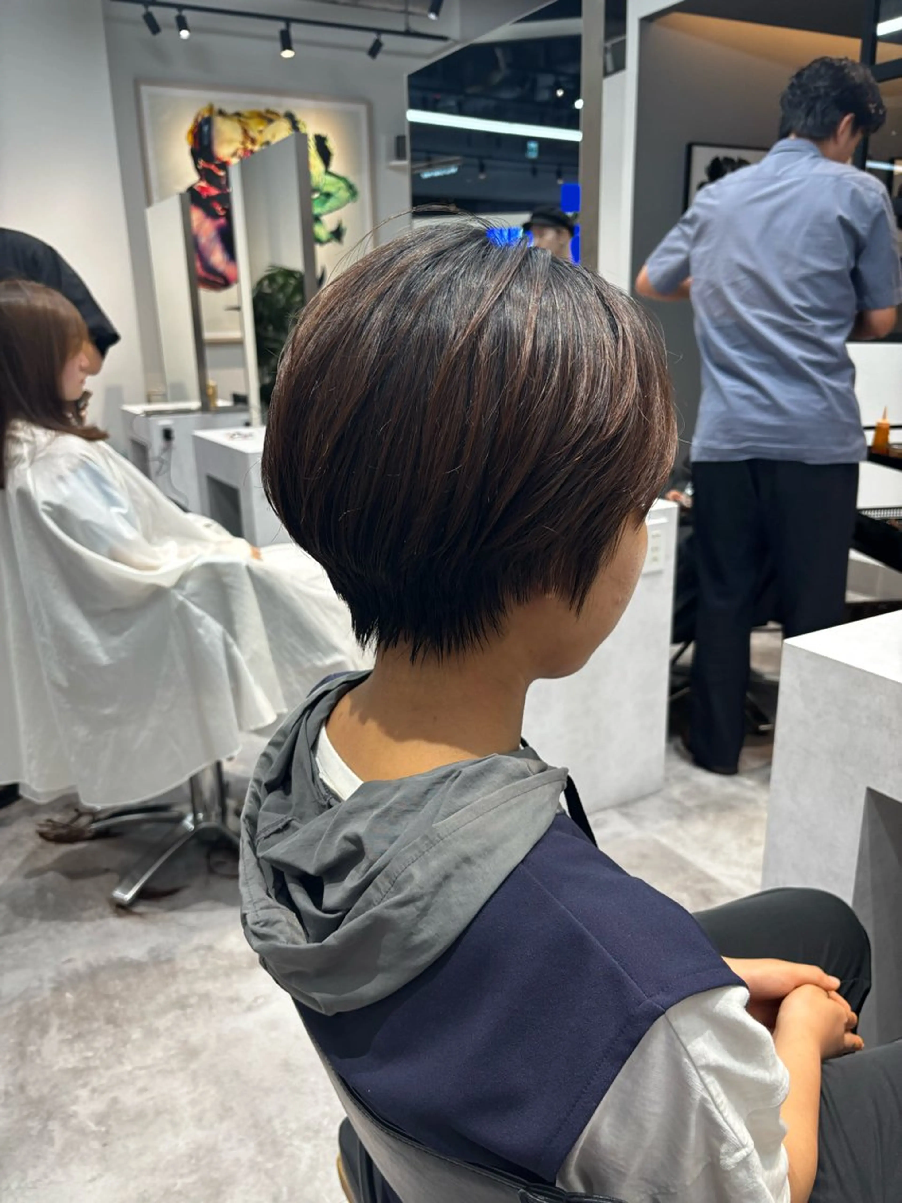 ショート カット 門崎未依/レイヤー/ メンズカット🪿🌼のヘアスタイル