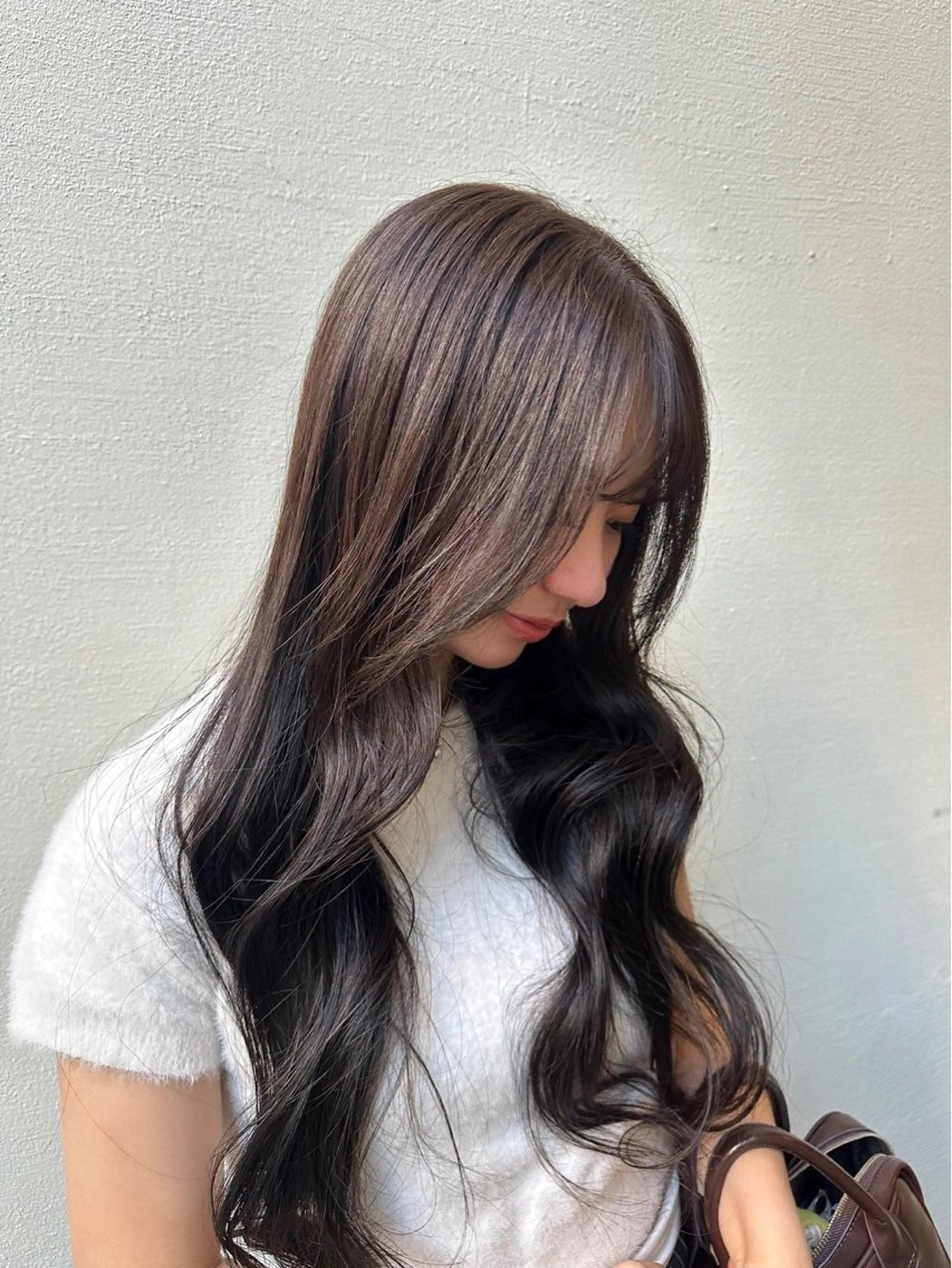 ロング ヘアカラー トリートメント aoi🍀暖色 /透明感カラー♡のヘアスタイル