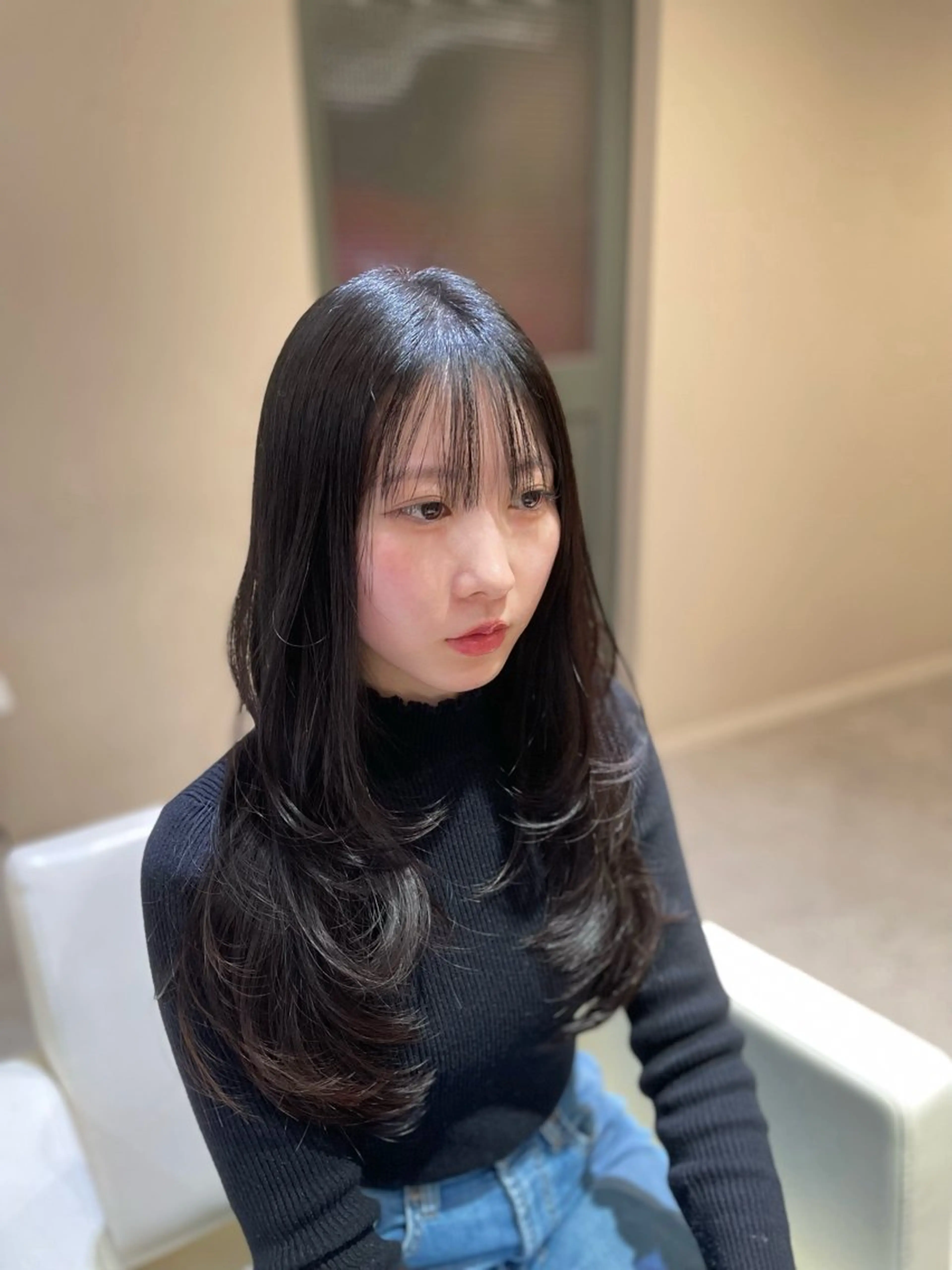 ロング レイヤーカット yurika 🎀のヘアスタイル