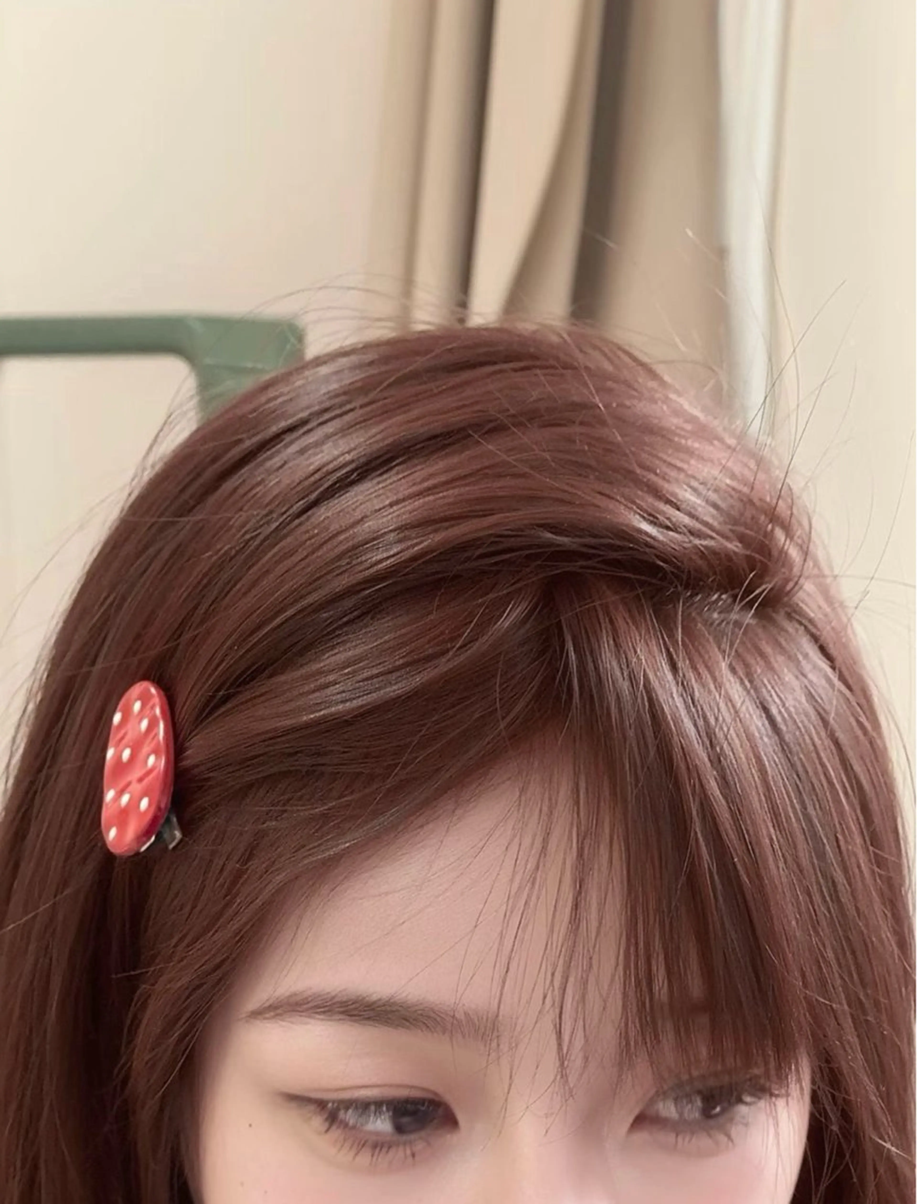 カラー rinka/暖色 ボブカットモデルのヘアスタイル