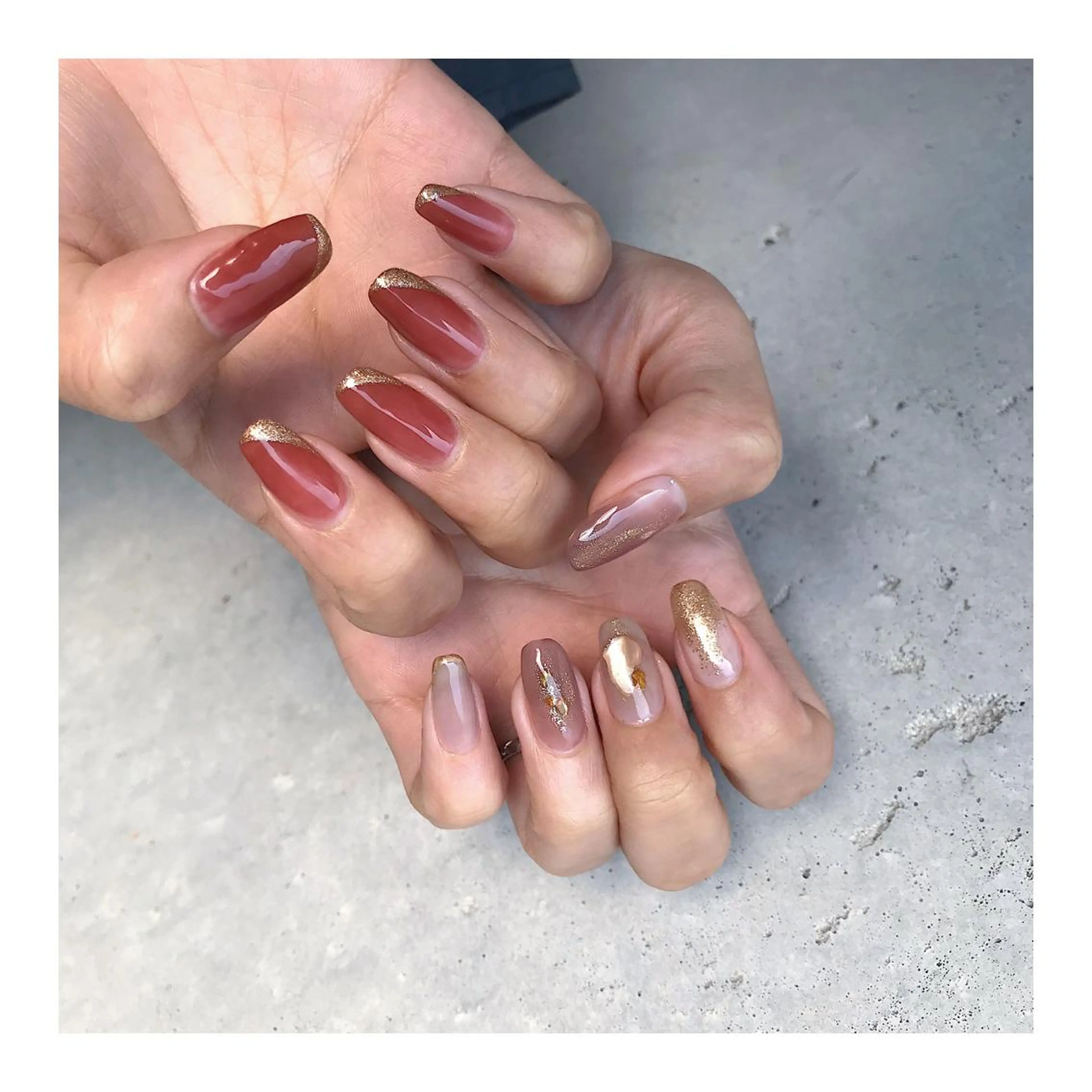 ネイル ハンドネイル doux nailのネイルデザイン