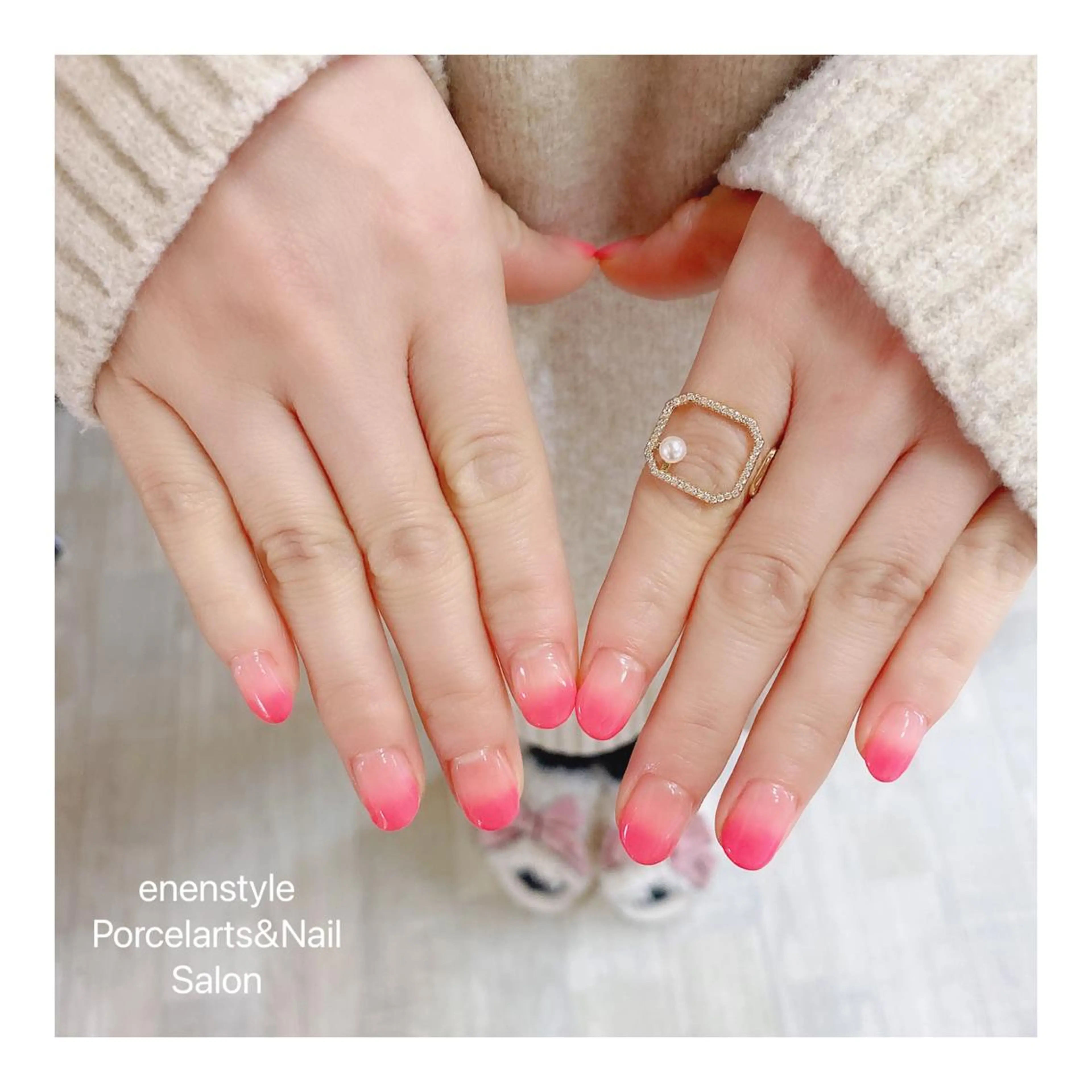 ショート ネイル ハンドネイル 👑enen style👑のネイルデザイン