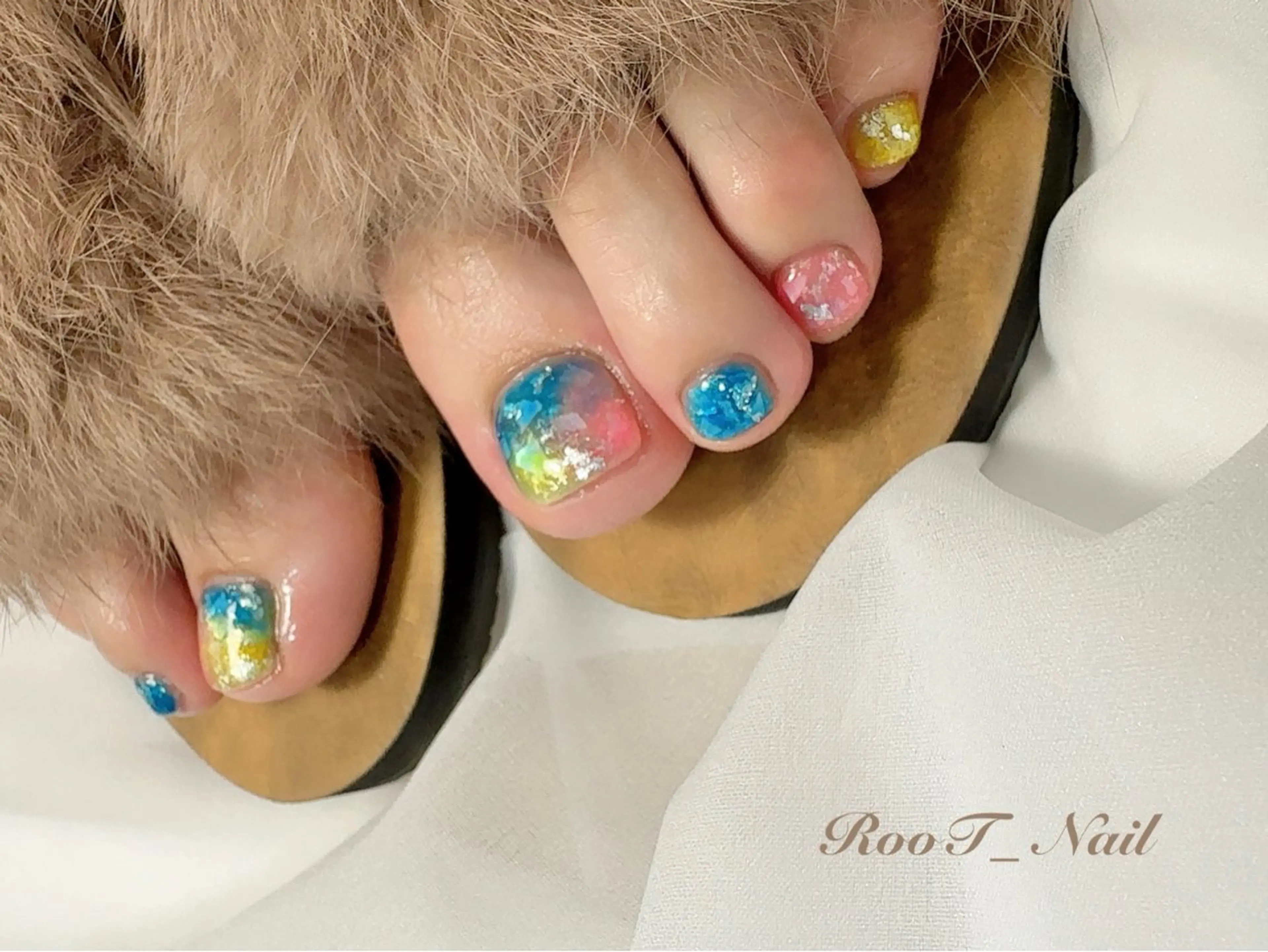 ネイル フットネイル RooT Nailのネイルデザイン