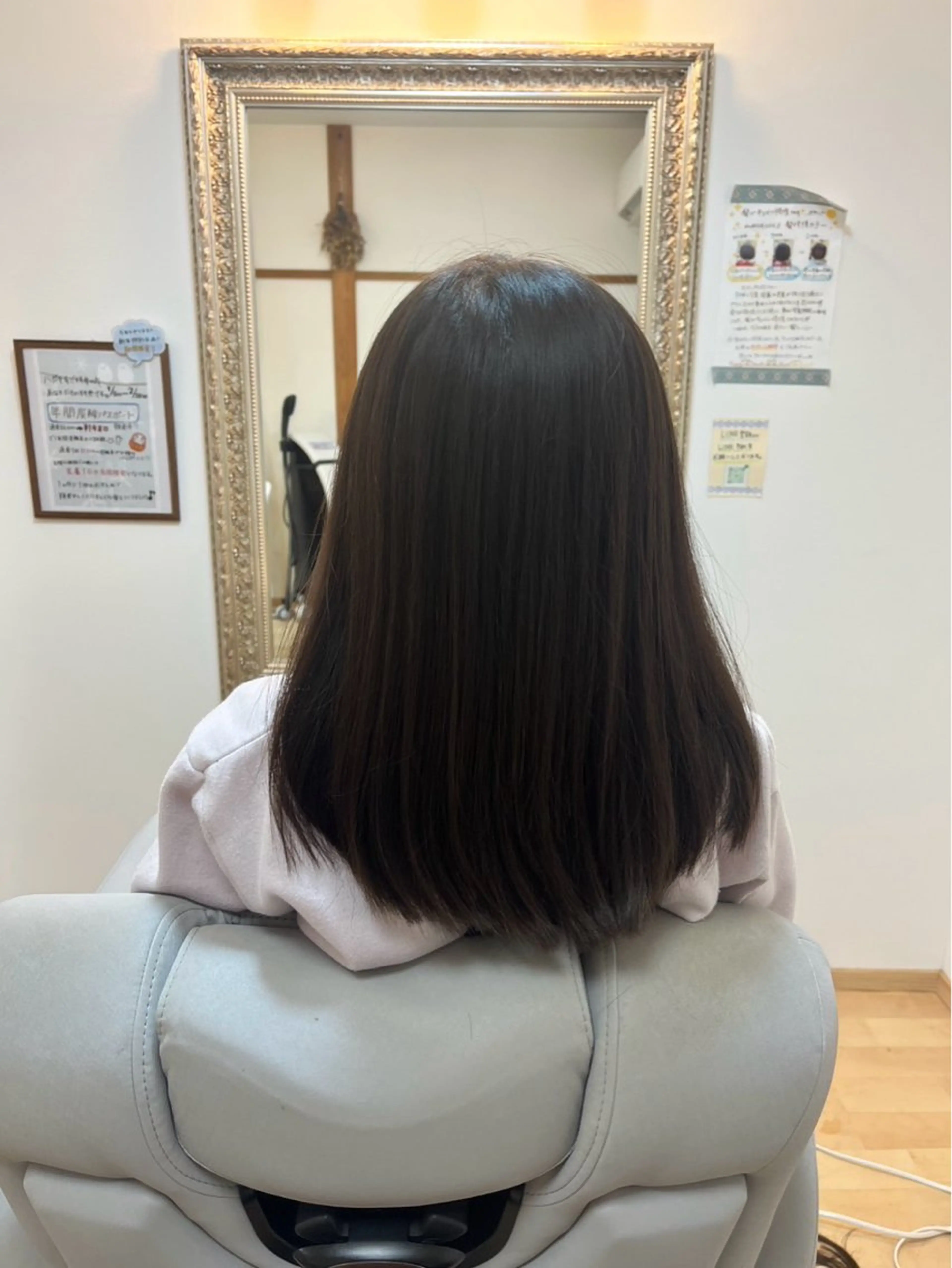 セミロング キッズ MoMO北三条駅 ꕤ︎︎·͜·さとうのヘアスタイル