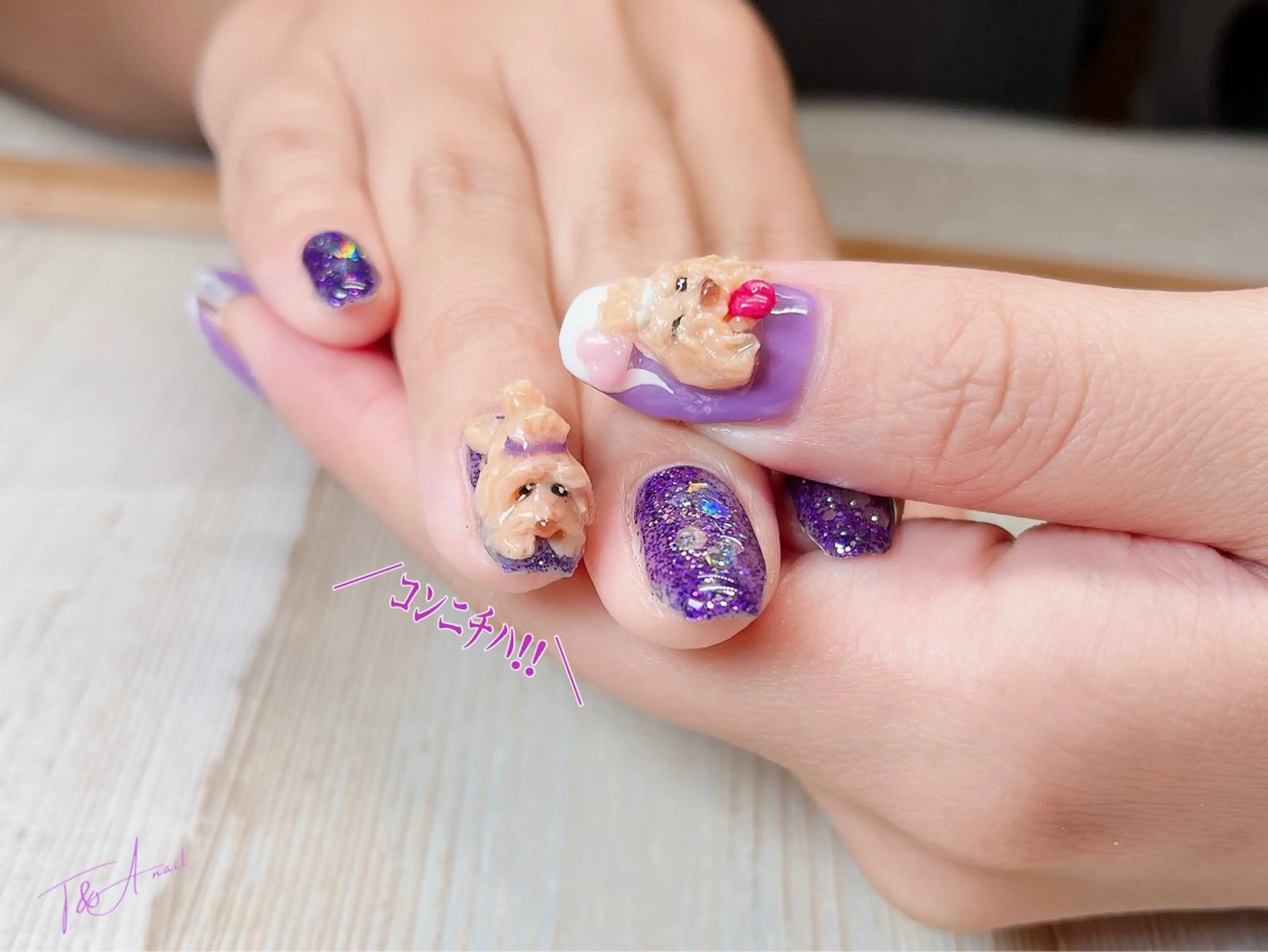 ネイル ジェルネイル スカルプネイル ハンドネイル T&A nailのネイルデザイン