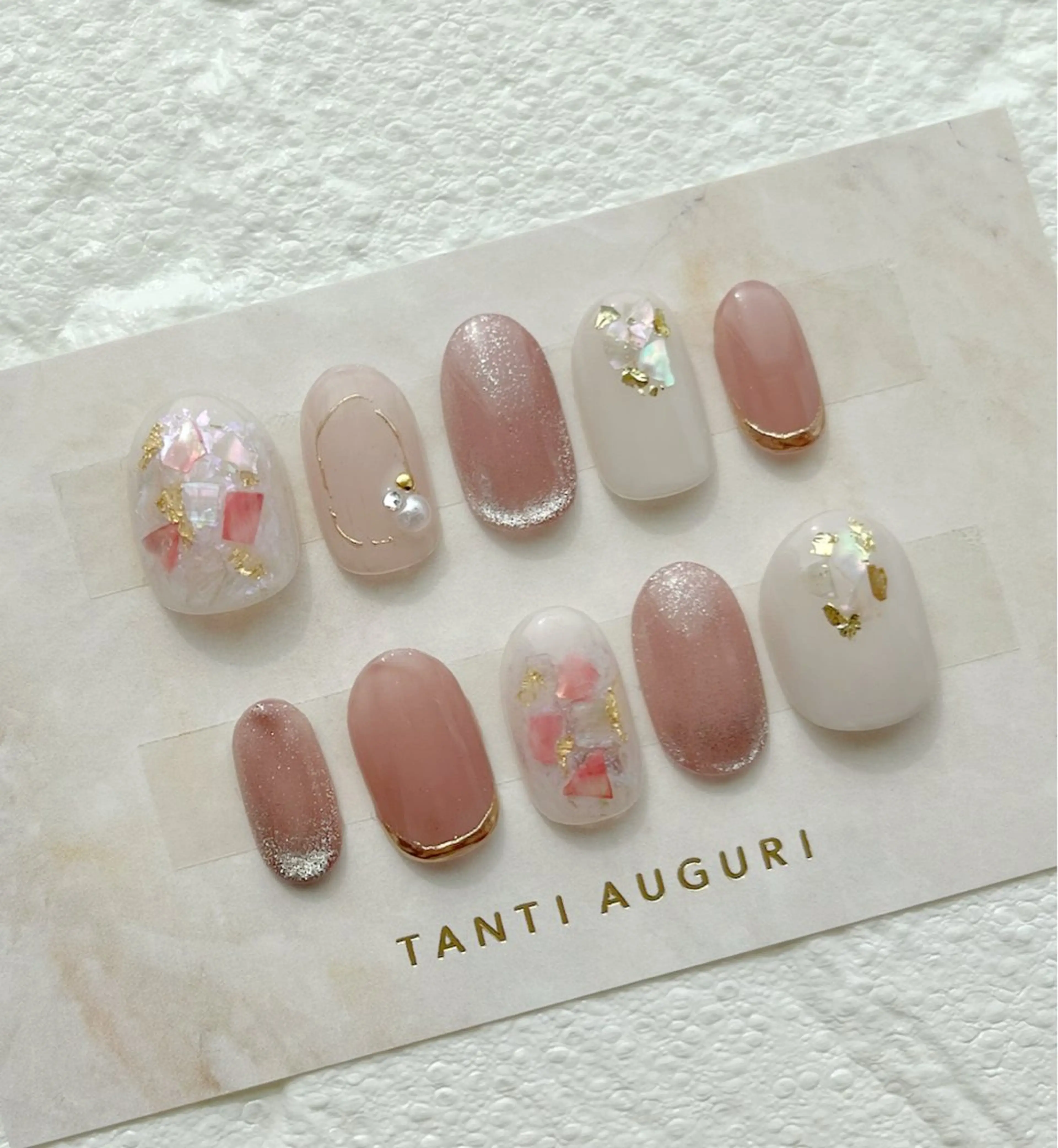 ネイル 卒業式 ネイルチップ infinity skyのネイルデザイン