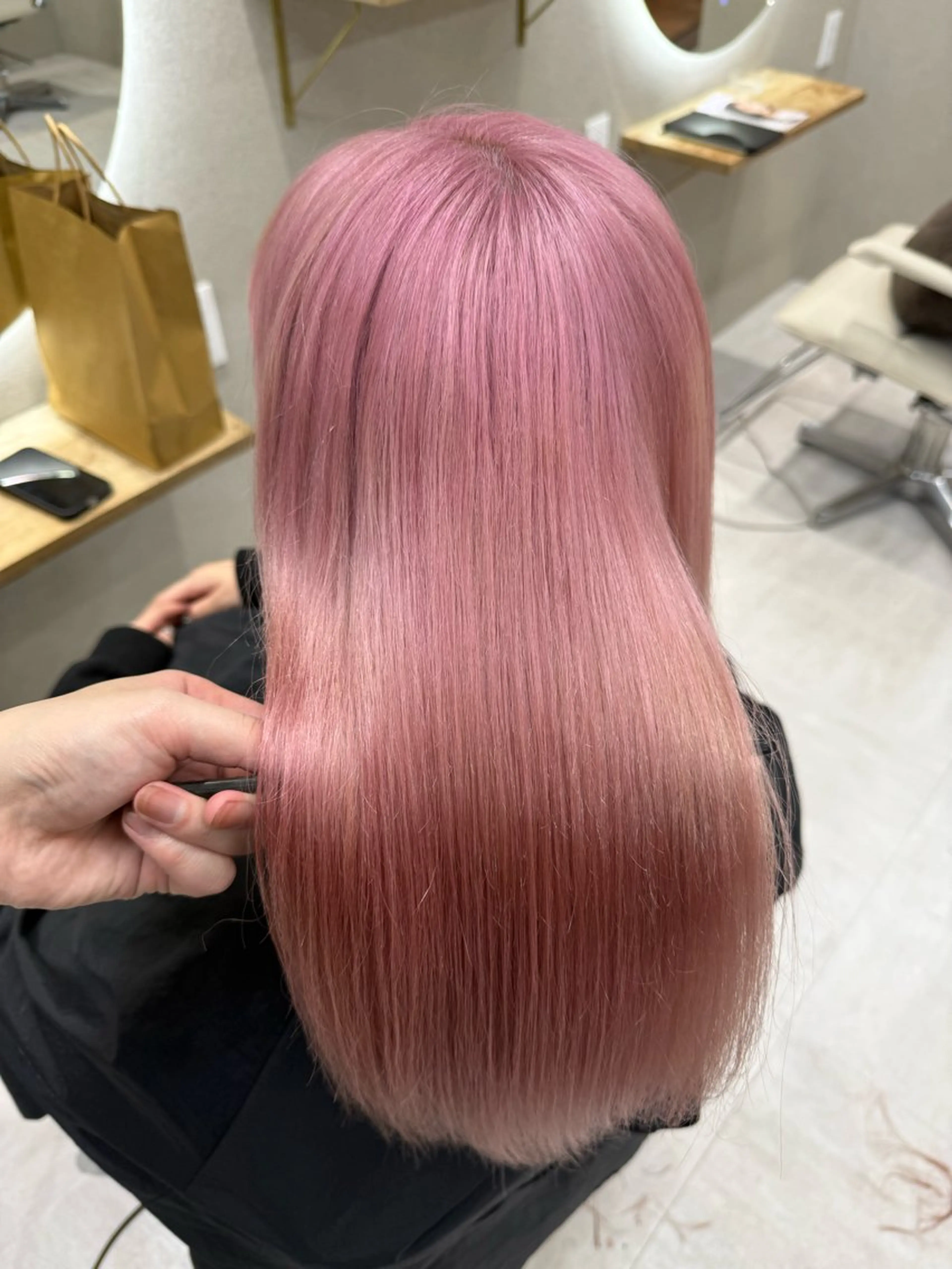 ロング カット ヘアカラー トリートメント TOMOKI 大宮のヘアスタイル