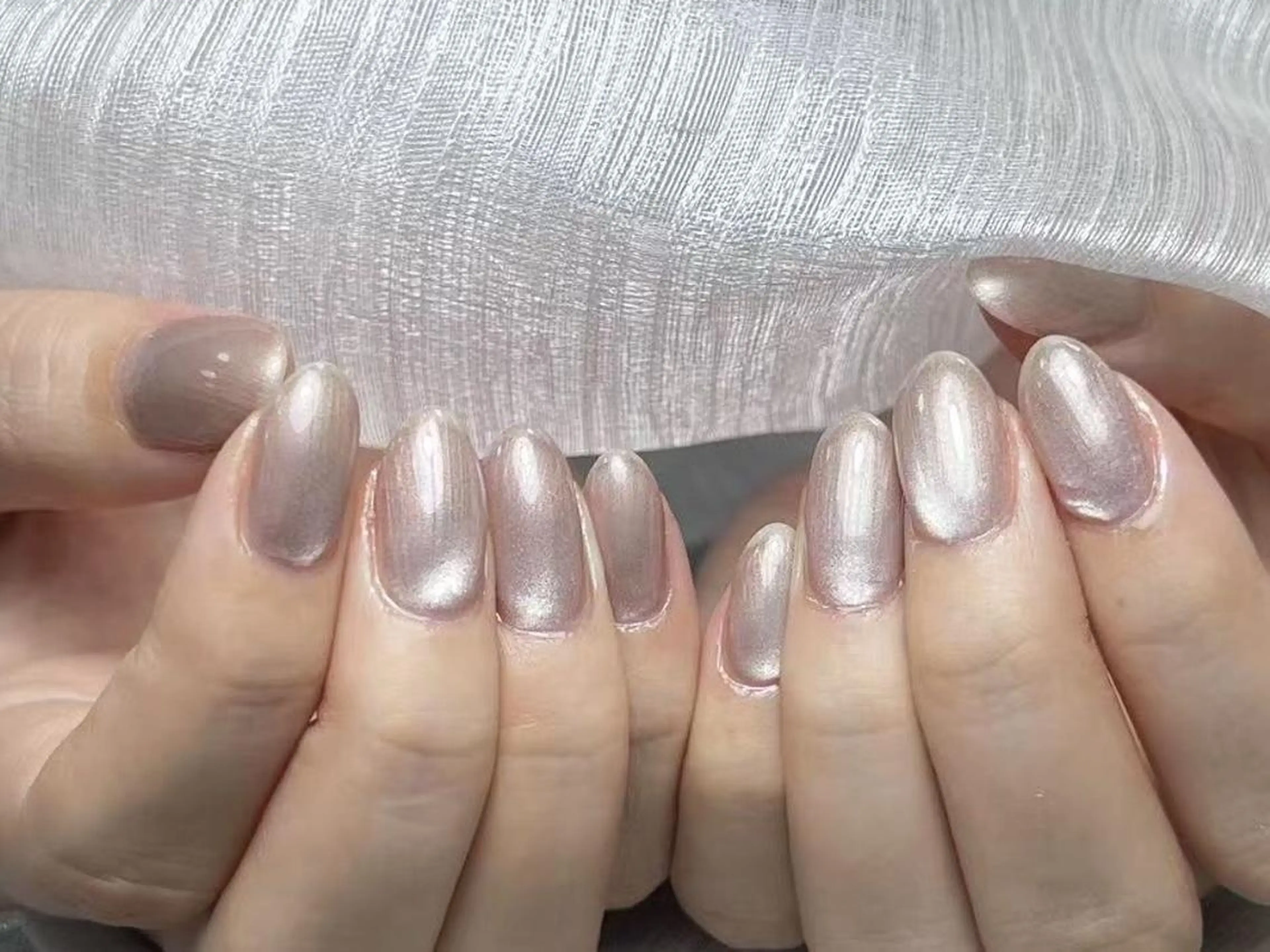 ネイル チークネイル 長さ出し フレンチネイル グラデーション マグネットネイル ハンドネイル ハンドケア こ いのネイルデザイン