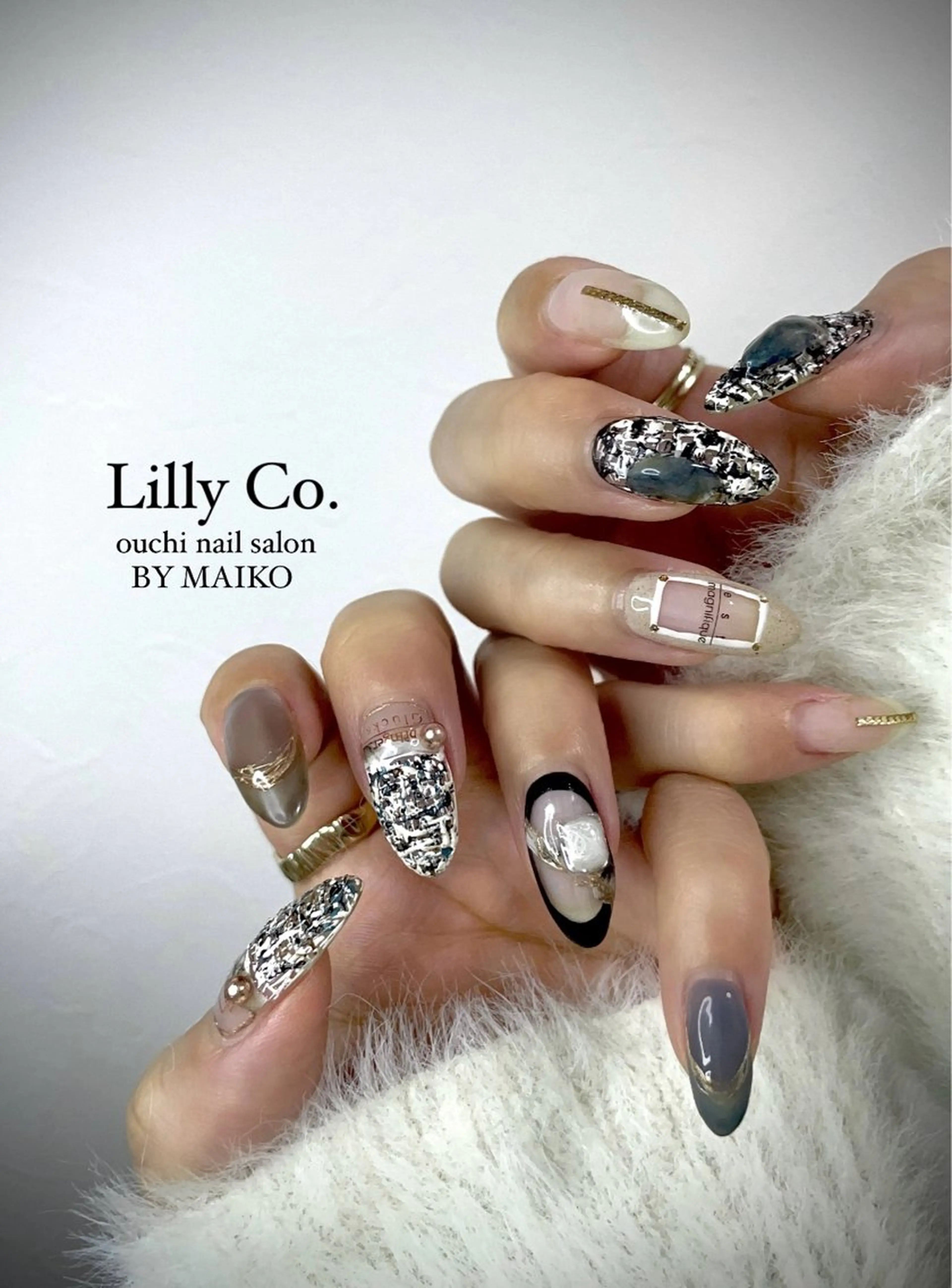 ネイル ハンドネイル ハンドケア Lilly Co.のネイルデザイン