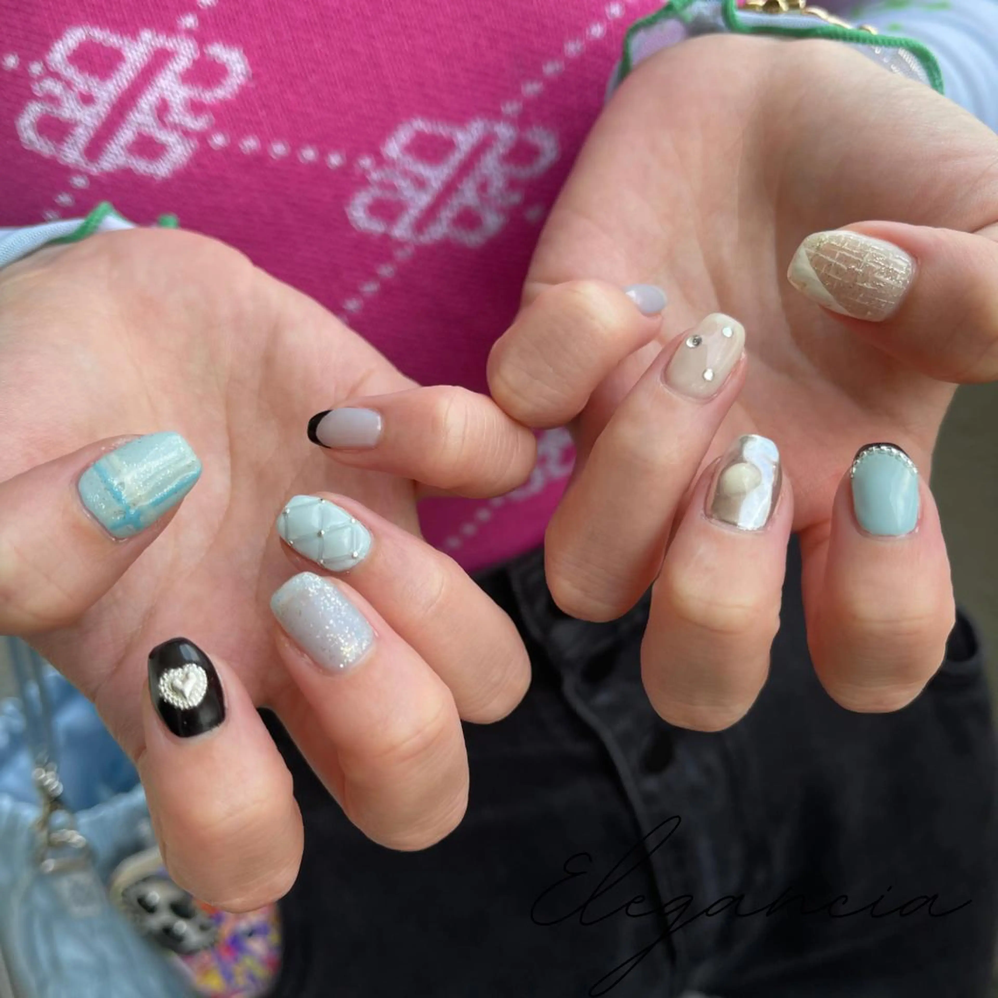 カラー ネイル ハンドネイル Elegancia. Hiromiのネイルデザイン