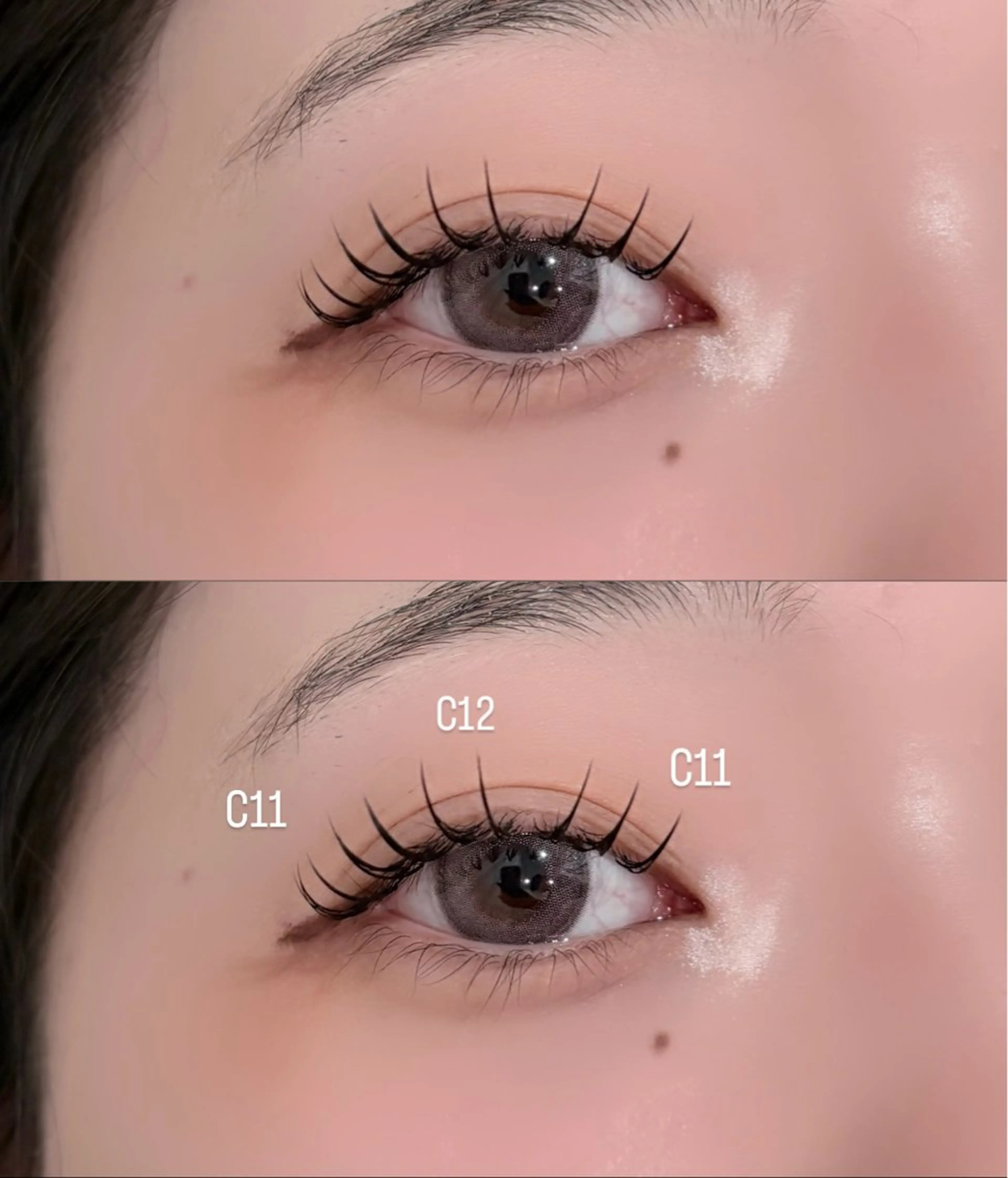 マツエク・マツパ ミンク meRK manamiのマツエク・マツパデザイン