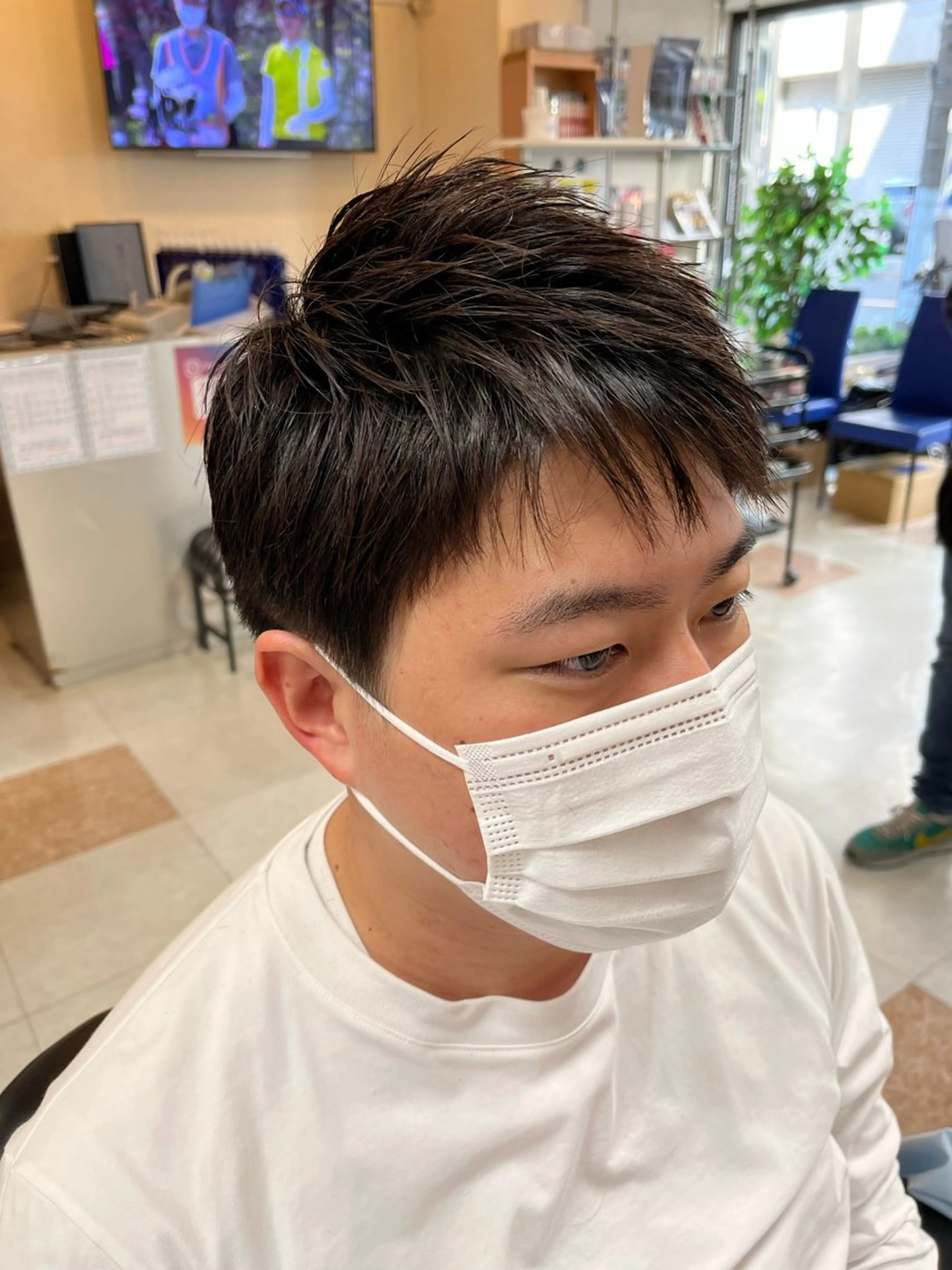 ミディアム メンズ COIFFURE DOUX(コアフィールドゥ)所属・✂︎men's hair✂︎立石亮のヘアスタイル