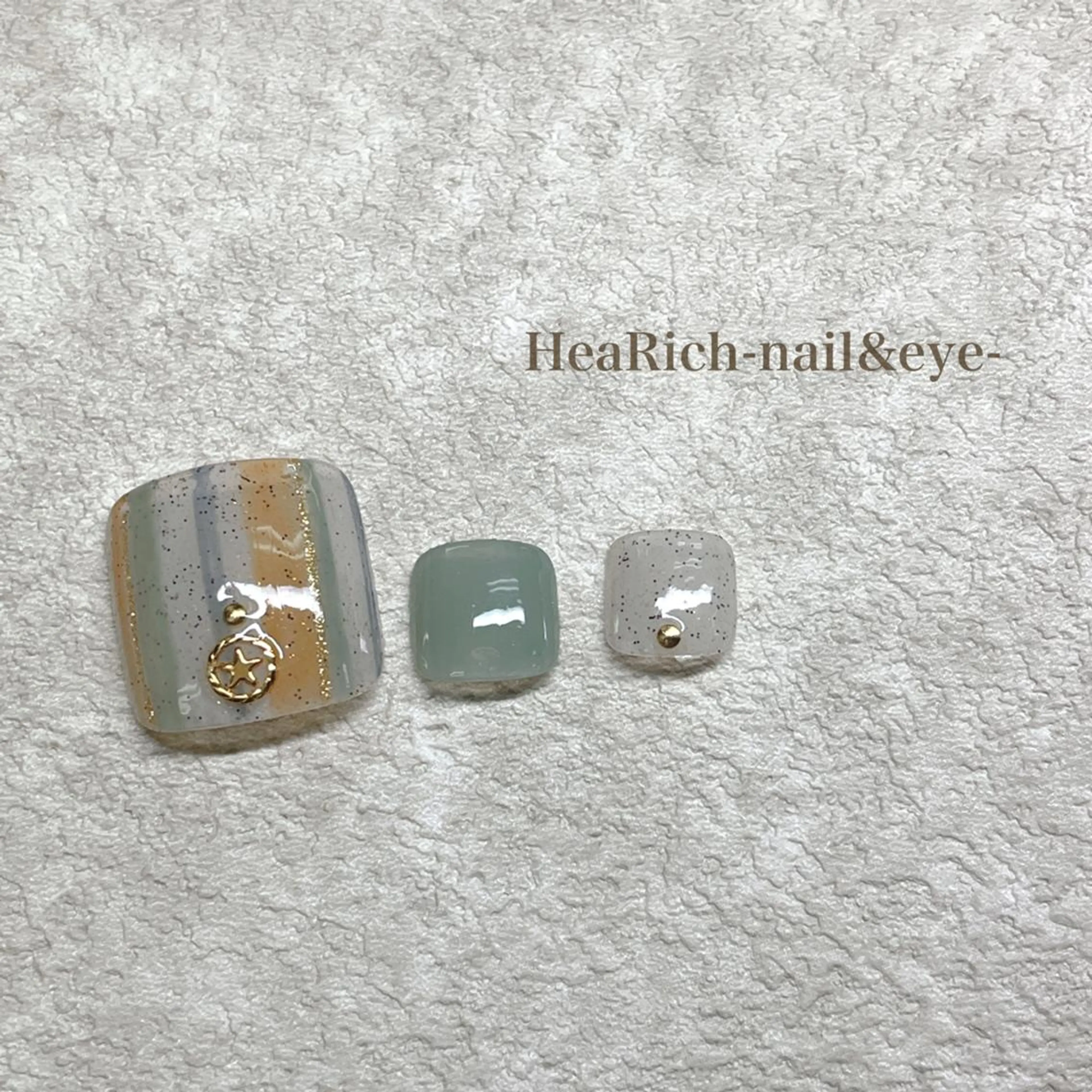 ネイル フットネイル フットネイル ハーリッチnail HeaRichのネイルデザイン