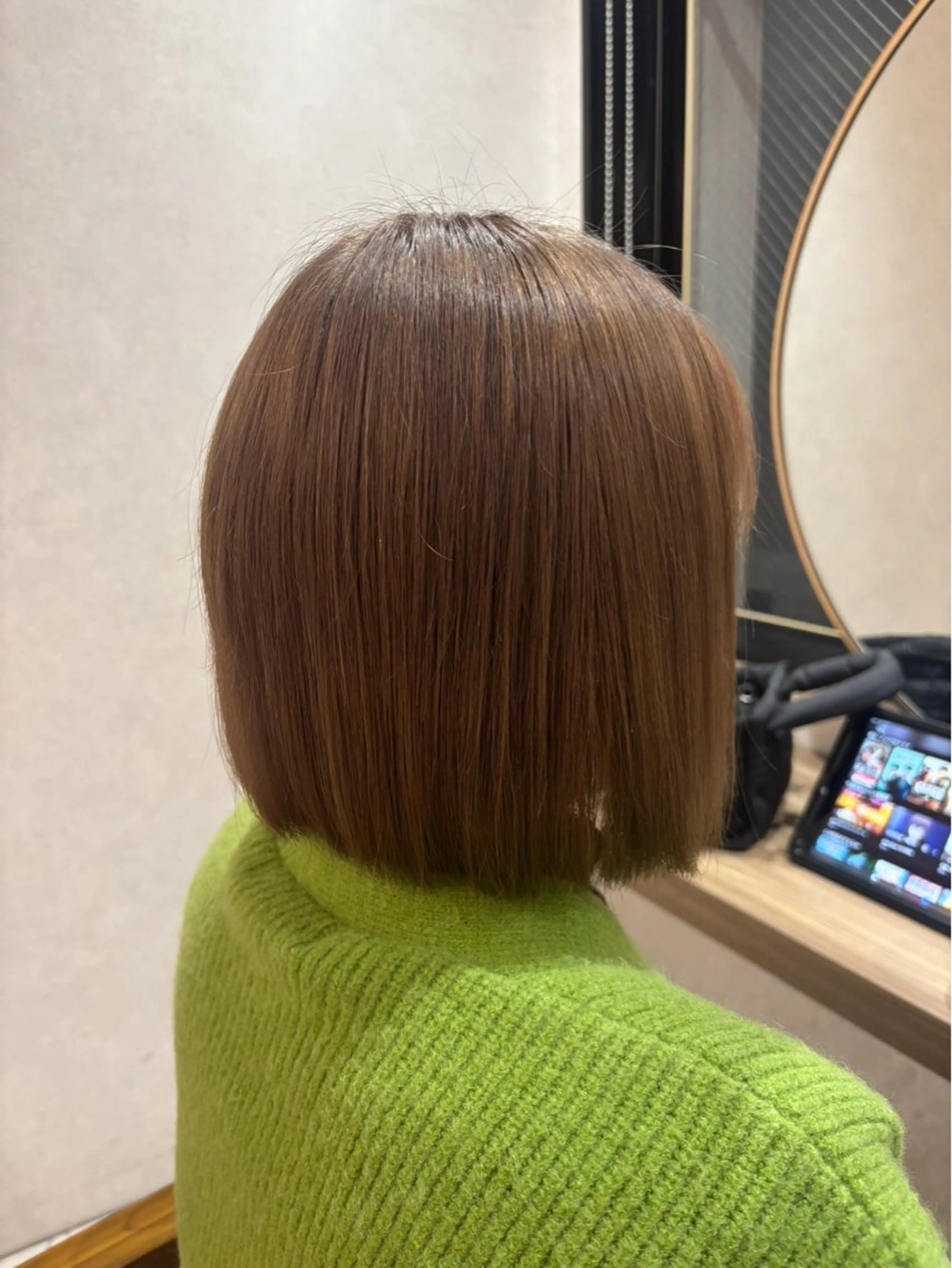 ミディアム ヘアカラー 暗髪／透明感カラー ／⭐️hyuga⭐️のヘアスタイル