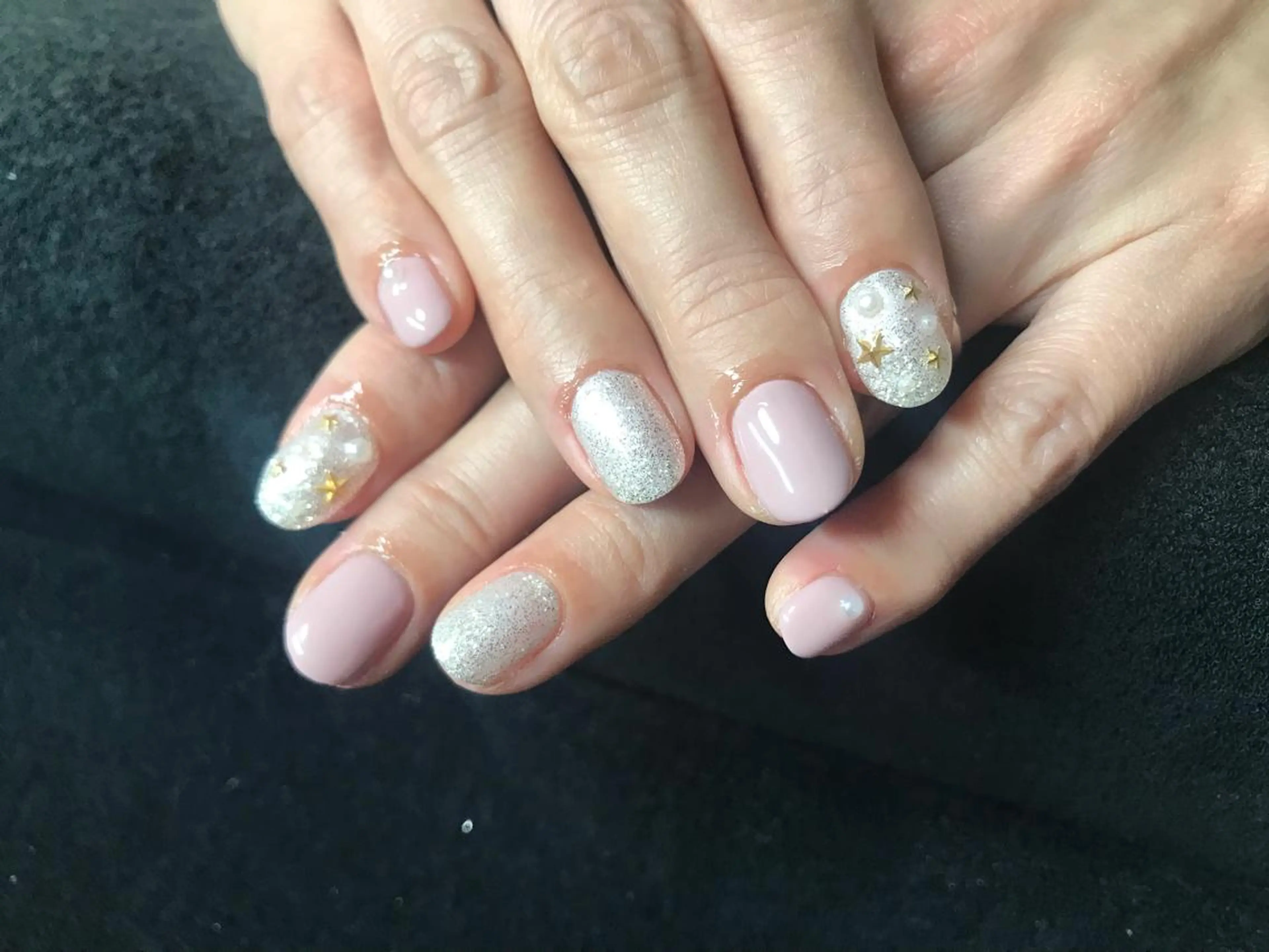 ネイル ハンドネイル Mana‪ ‪·͜· ❤︎‬のネイルデザイン