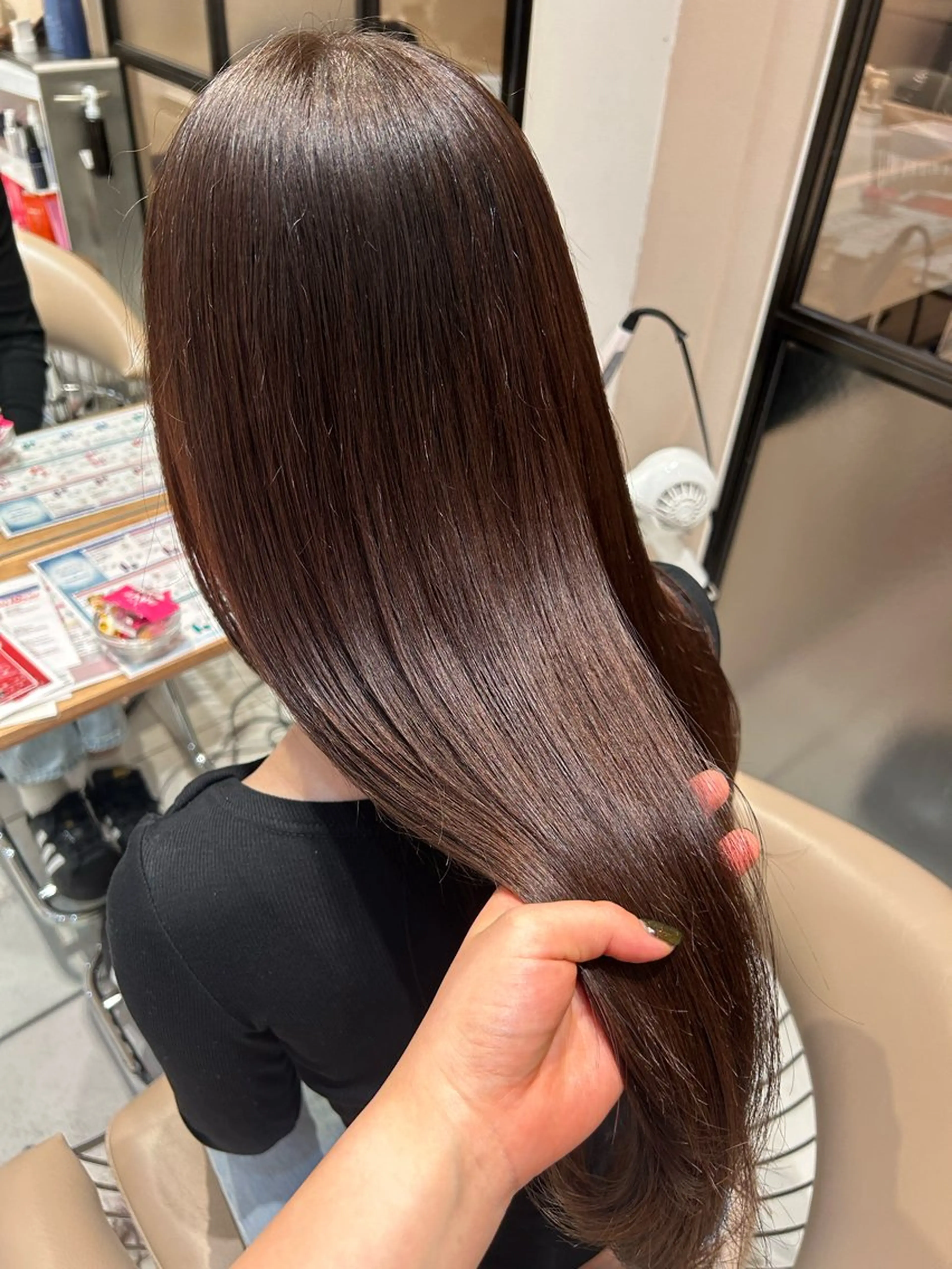 ロング カラー カット MIKA/ボブ/ レイヤー/メンズのヘアスタイル