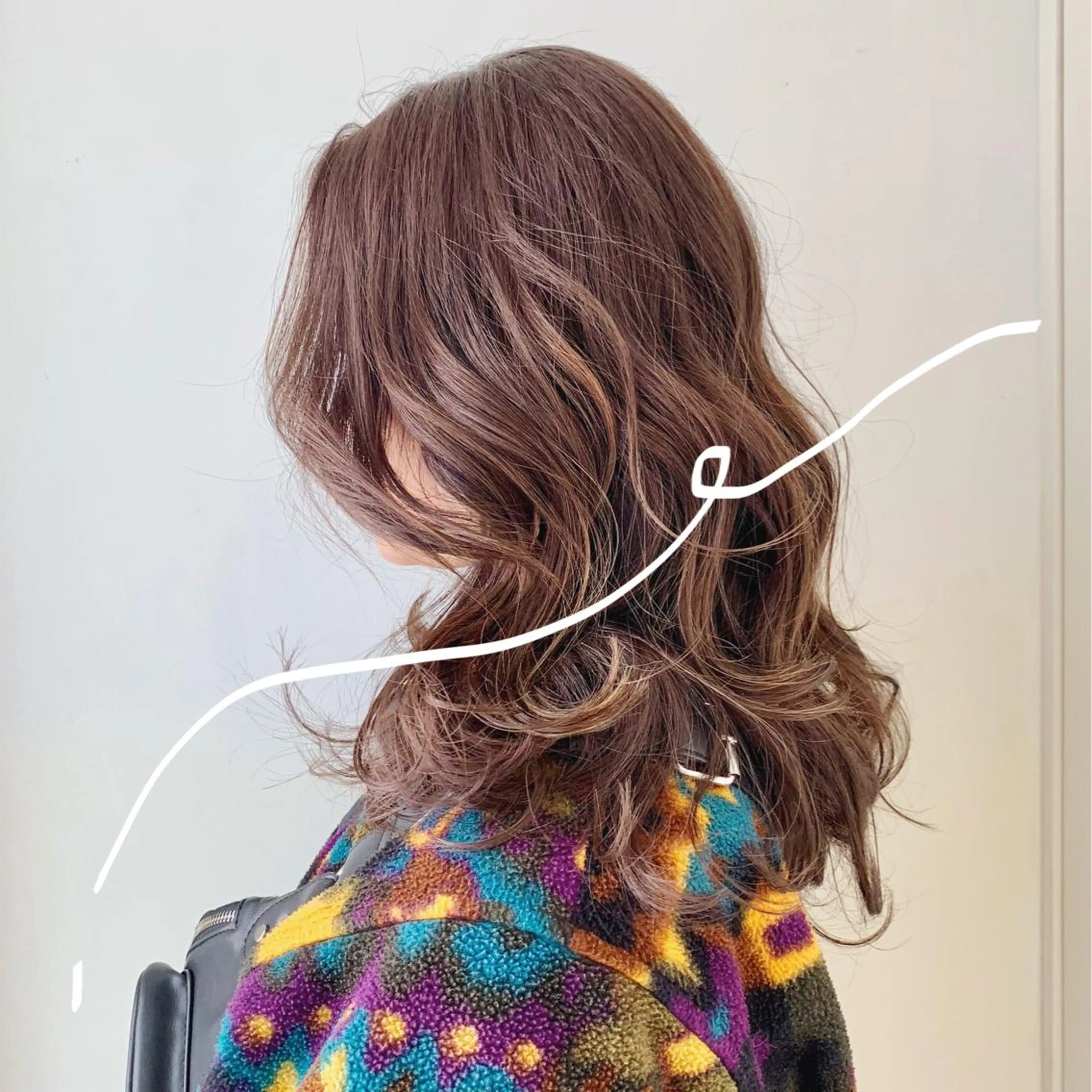 ロング カラー イノウエ ミキのマツエク・マツパデザイン