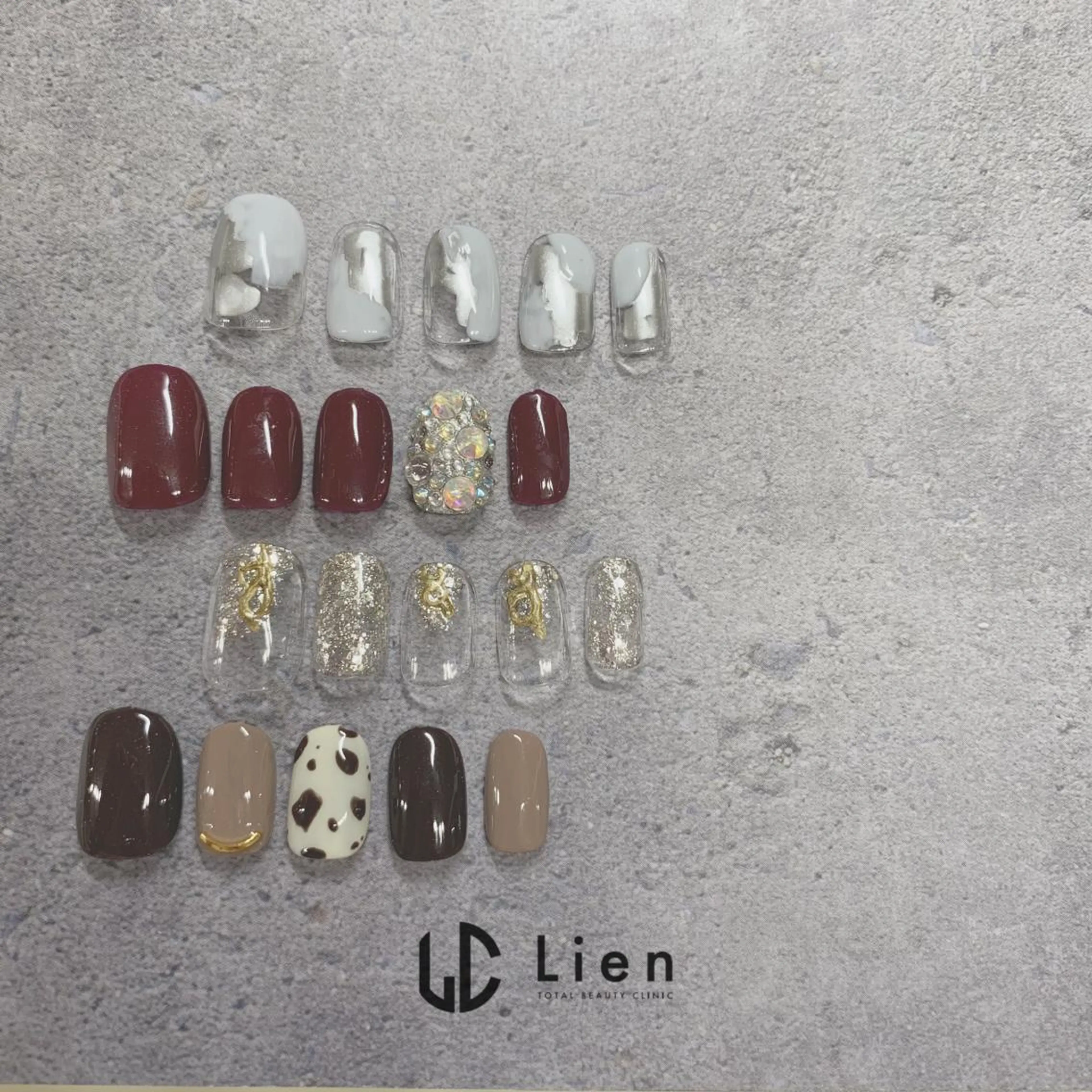 ネイル ジェルネイル 山田 真里のネイルデザイン