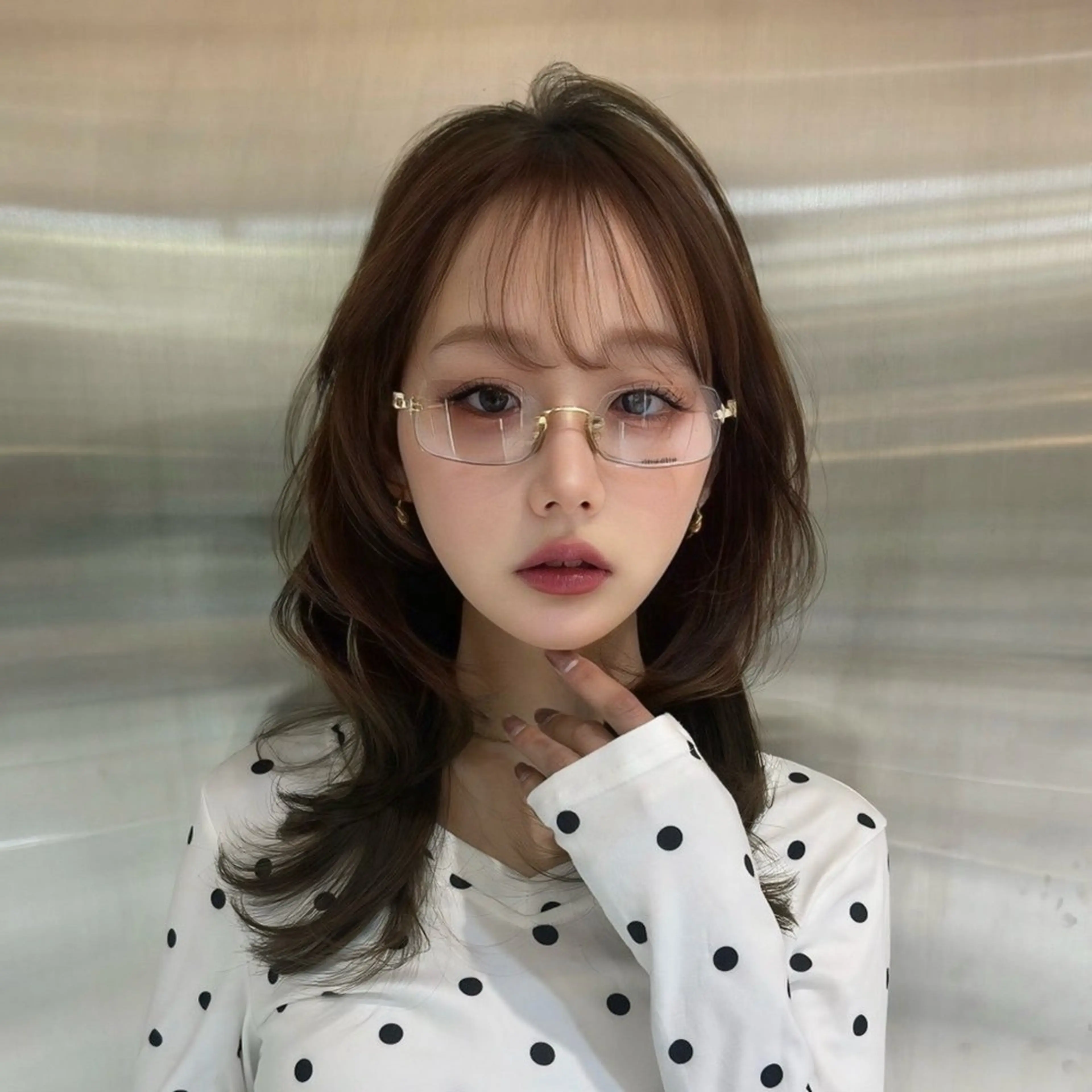 ロング カラー ヘアアレンジ 透明感カラー 韓国風ヘア レイヤーカット ワンホンヘア 韓国ボブ/髪質改善 /新宿/Rumiのヘアスタイル