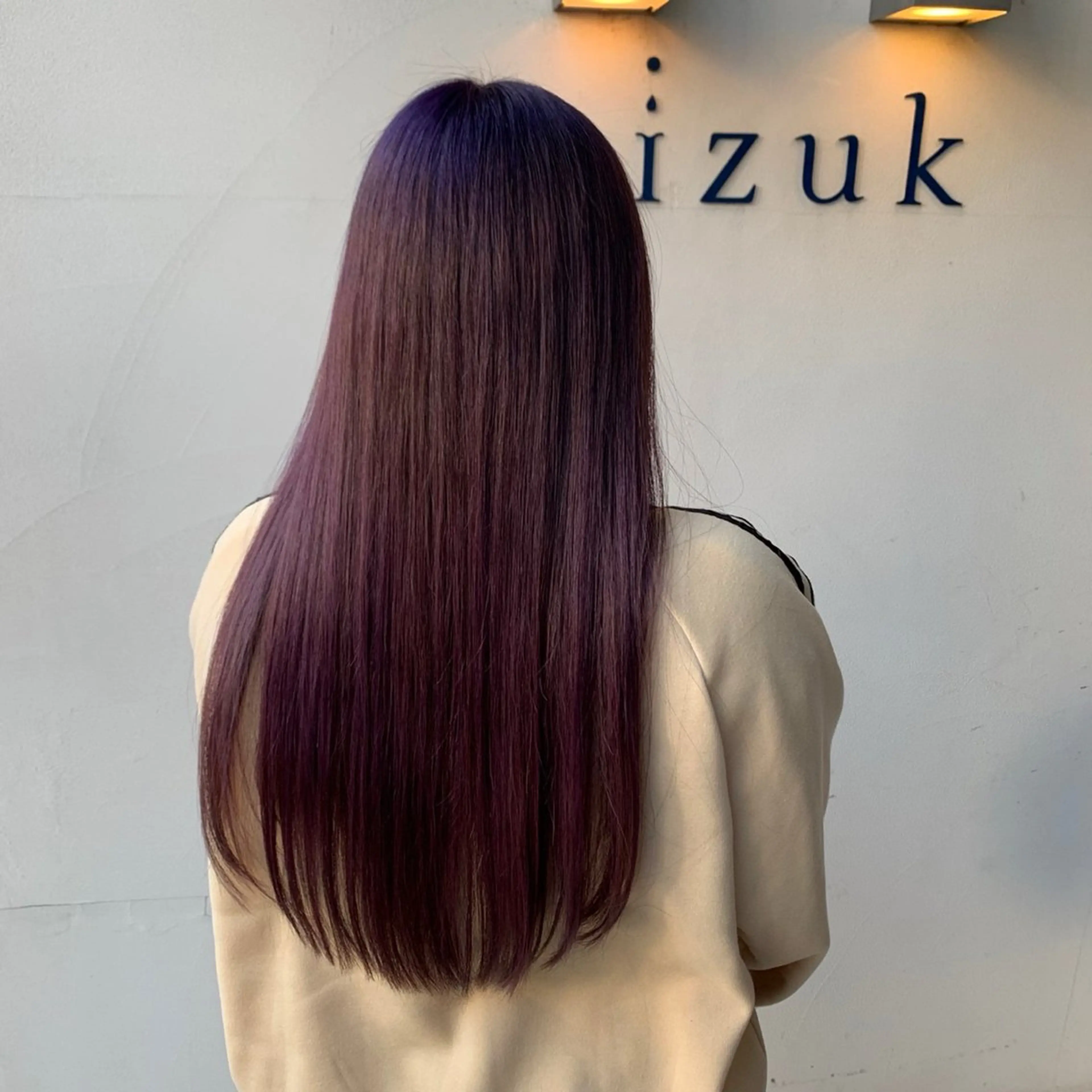 ロング カラー sizuk Yuraのヘアスタイル