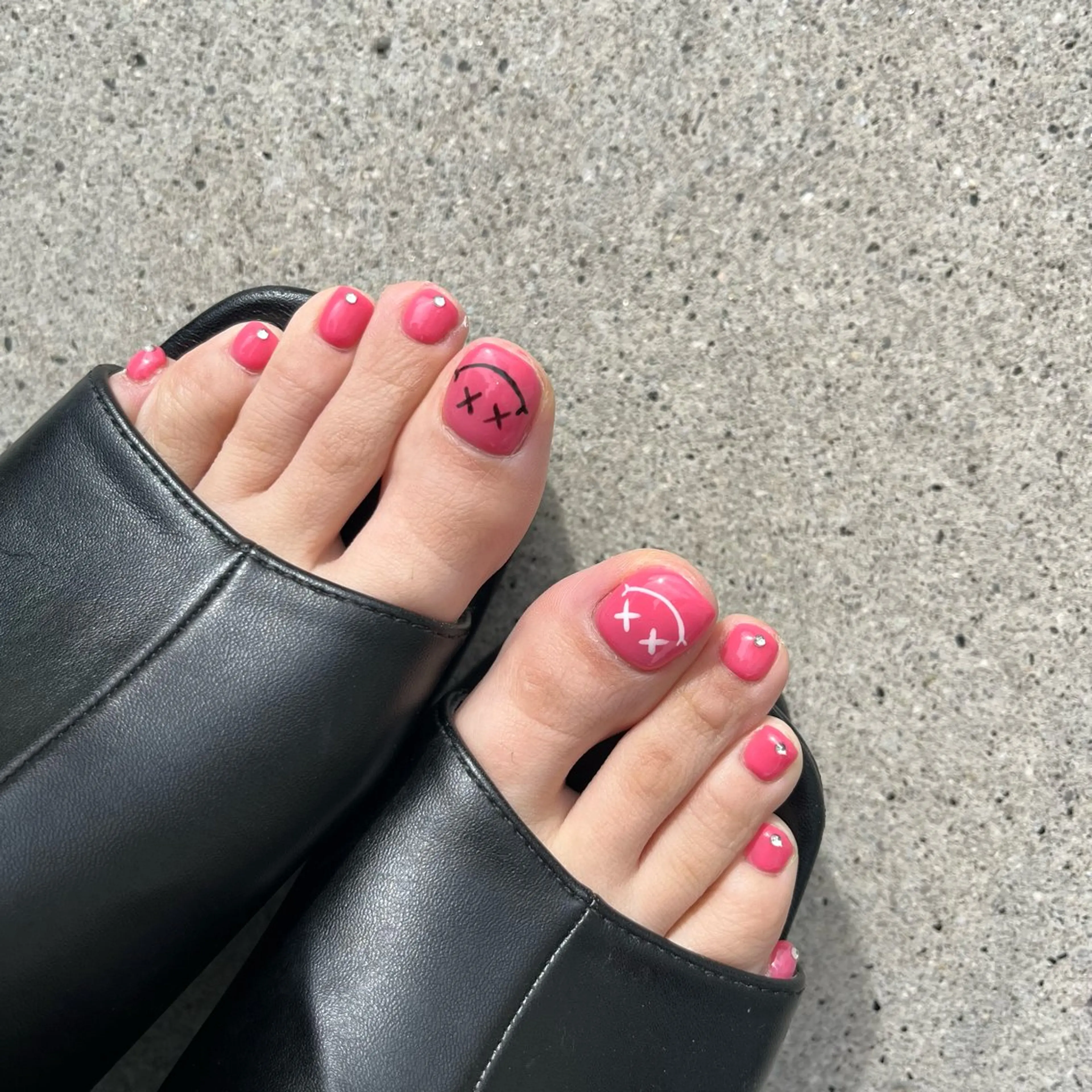 【Foot】ワンカラー✨の写真