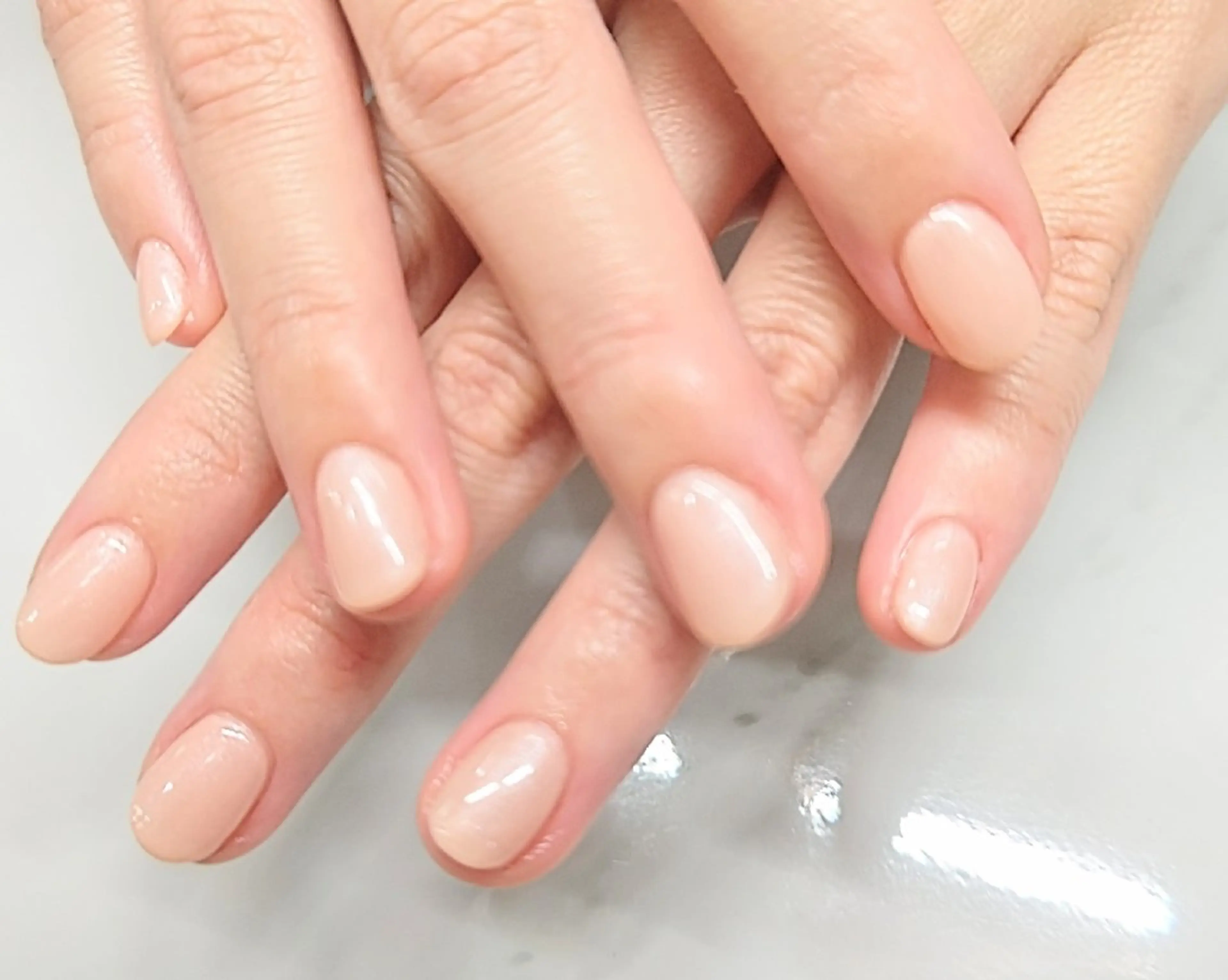 ネイル ワンカラーネイル シンプルネイル ecrin/博多 manamiのネイルデザイン