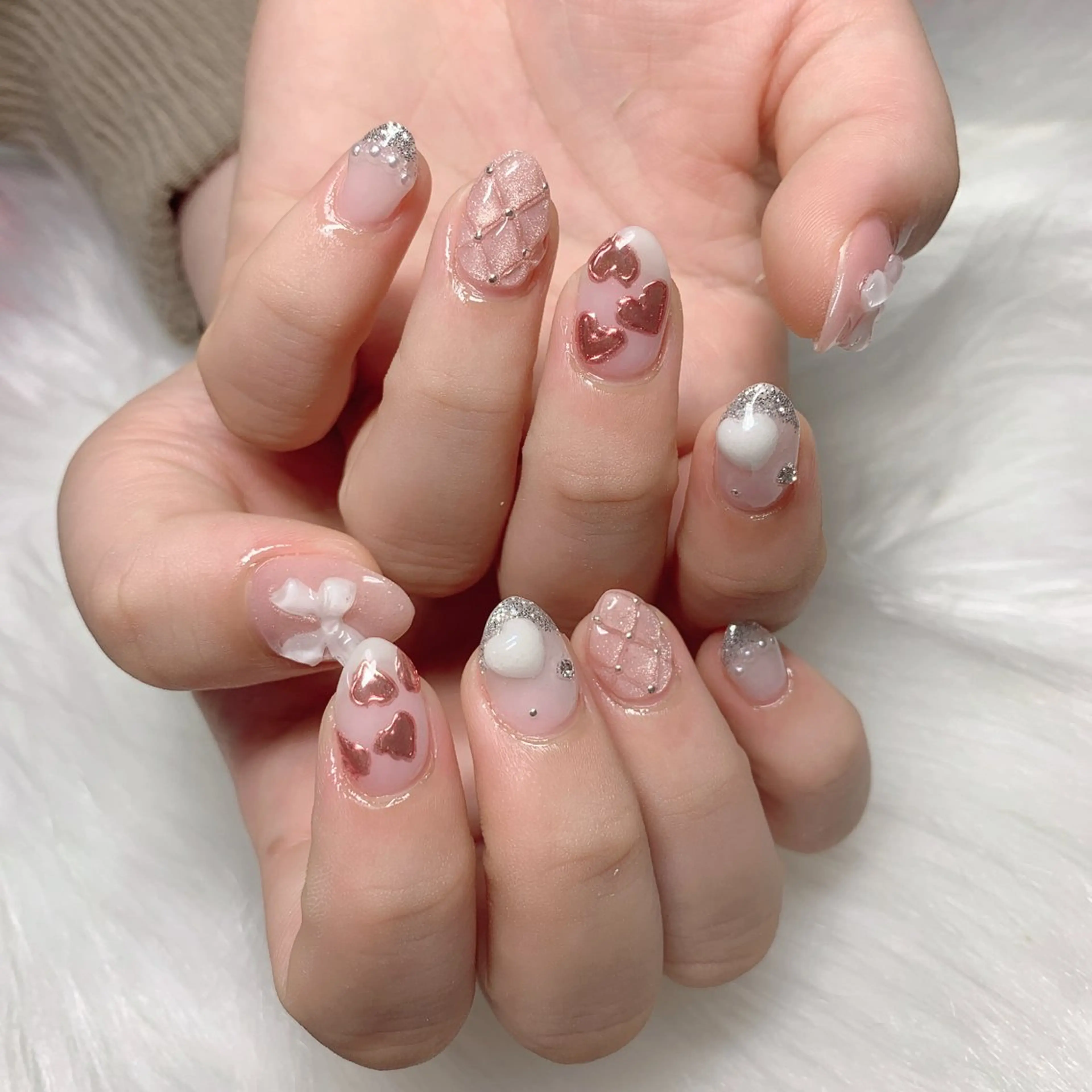 ネイル ハンドネイル 💅ネイルハウス🏡 🎀TOMO🎀のネイルデザイン