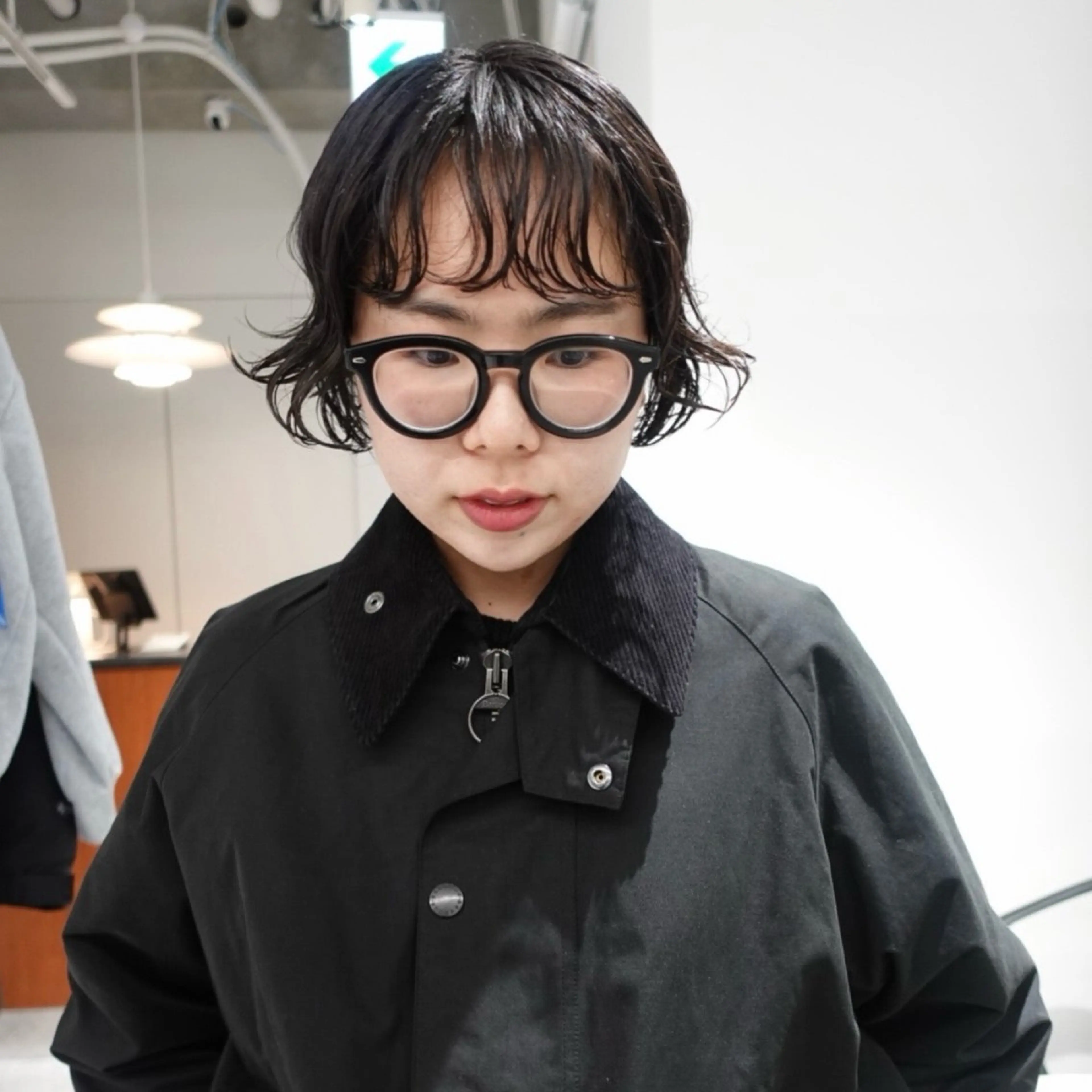 ショート パーマ ヘアアレンジ ボブ ニュアンスパーマ カット パーマ 🌐サトウ リョウ🌐のヘアスタイル