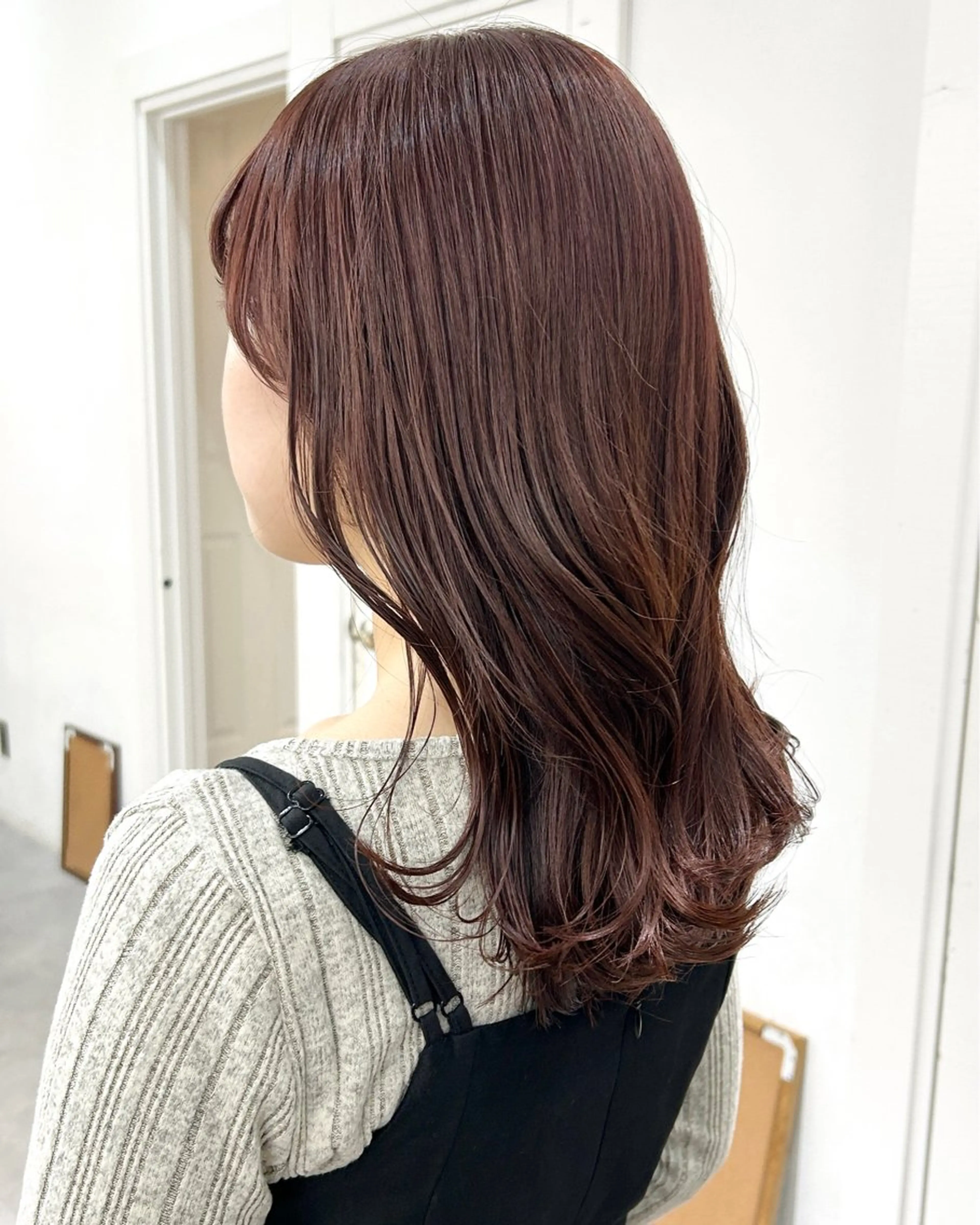 ロング カラー レイヤーボブ/ 艶カラー/サナ🌼のヘアスタイル
