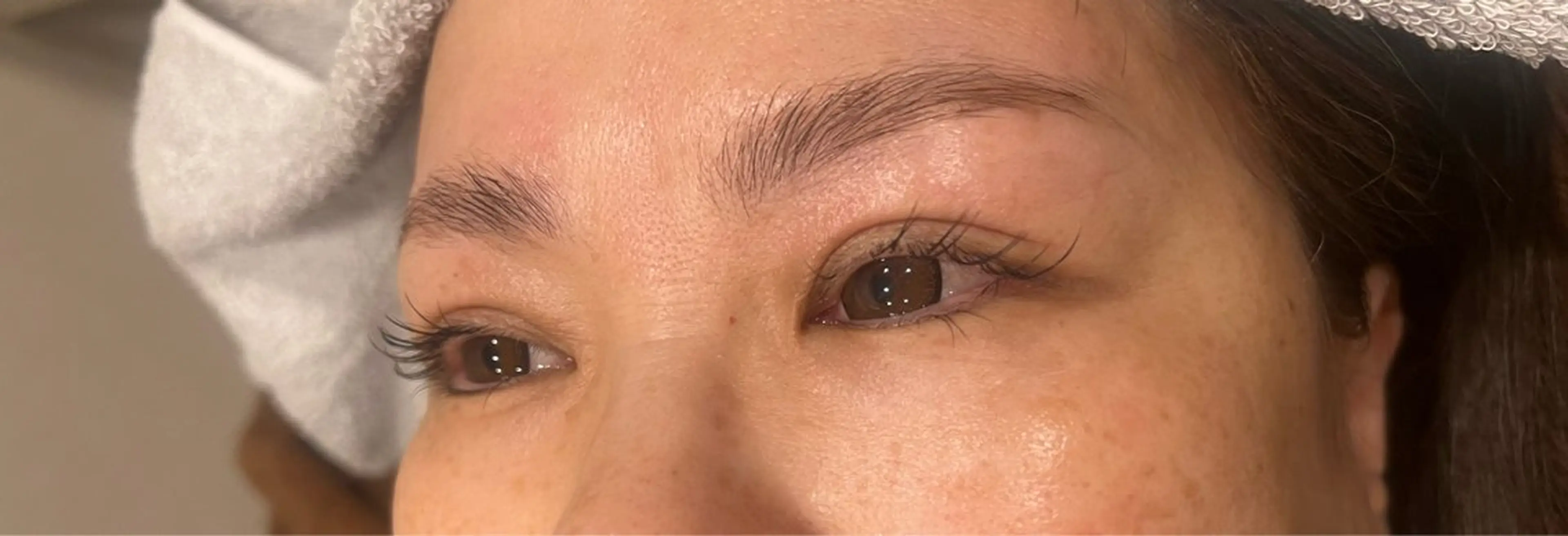 アイブロウ ハリウッドブロウリフト ワックス脱毛 その他(アイブロウ) On  nail.eye所属・安保 さや香のマツエク・マツパデザイン