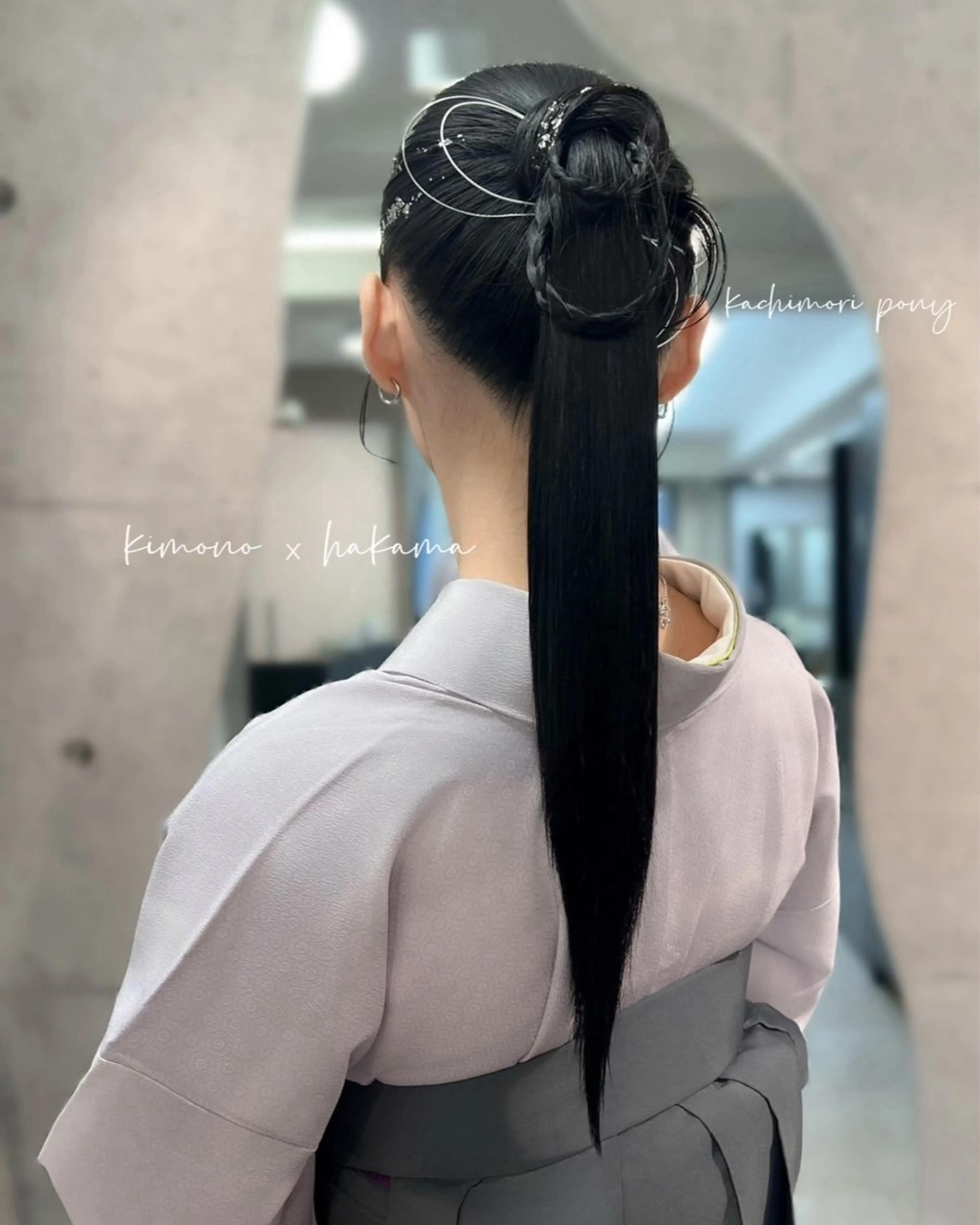 ロング ヘアアレンジ 着付け ヘアメイク/髪質改善 🎀Moeri🎀のヘアスタイル