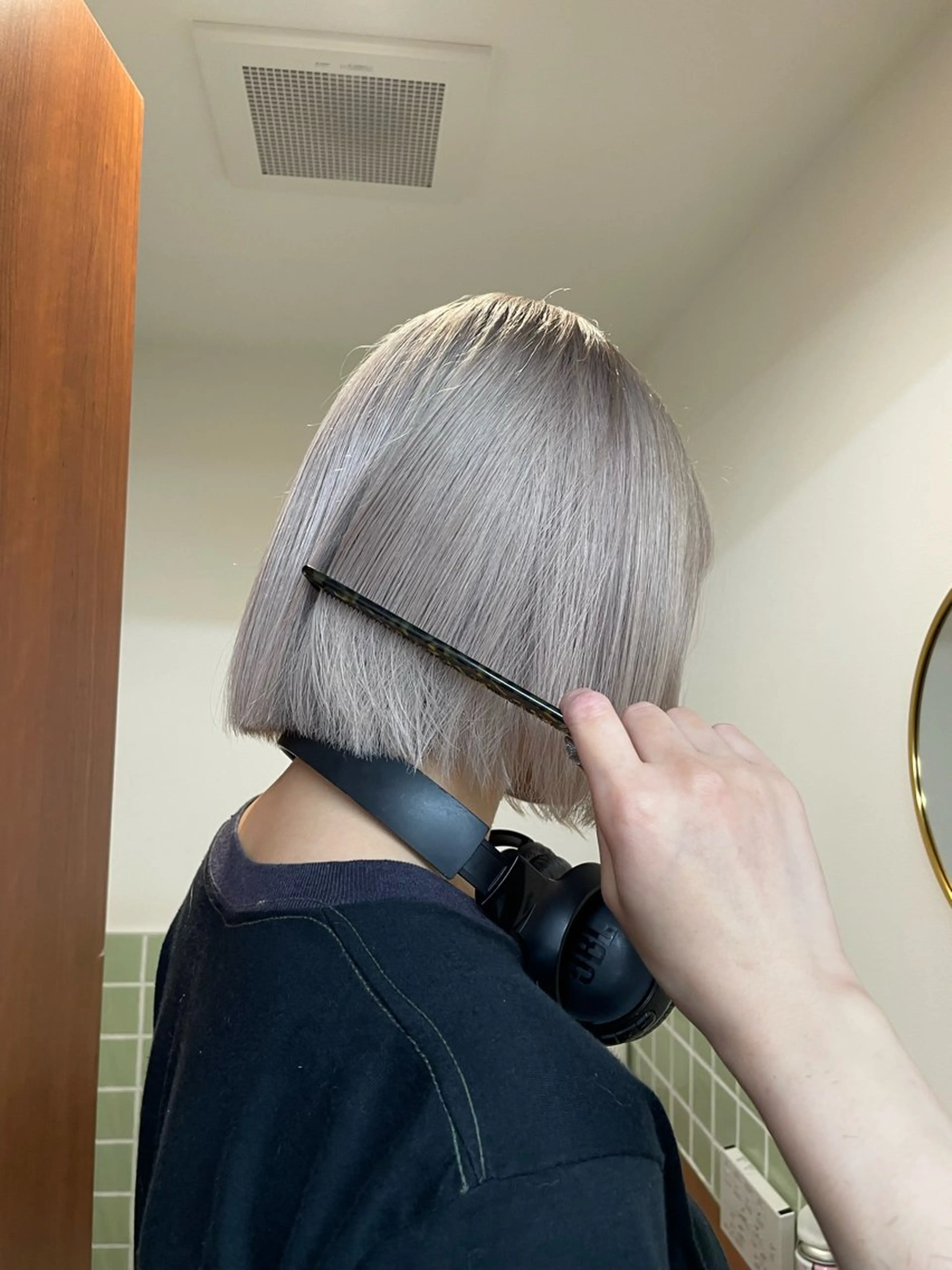 ショート カラー 似合わせカット/ ハイトーン/aoiのヘアスタイル