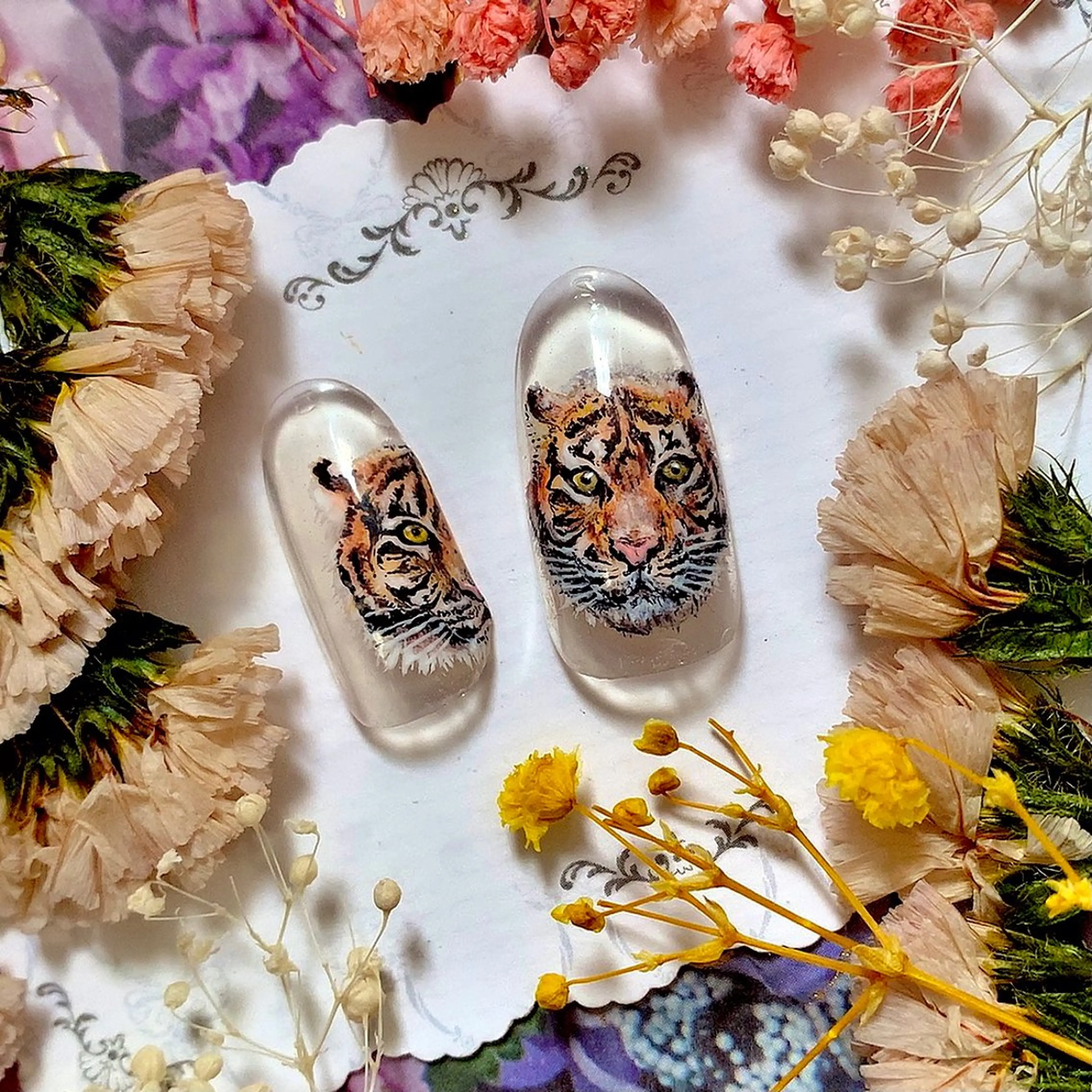 ネイル アートネイル シェアサロンLei.g(レイジー)所属・3Dアートネイル💗 都築レナのネイルデザイン